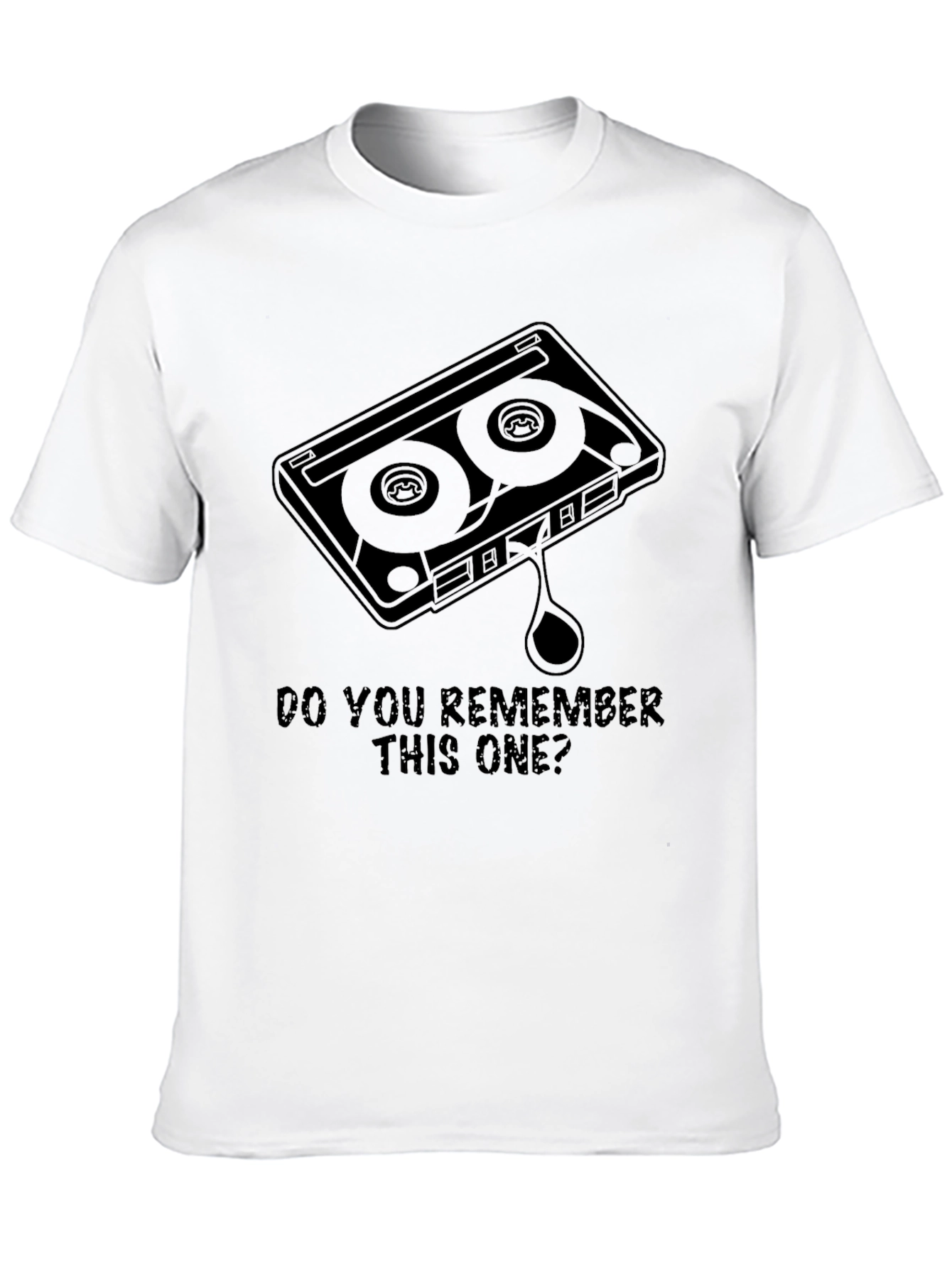 Retro Cassette Tape Graphic T-Shirt