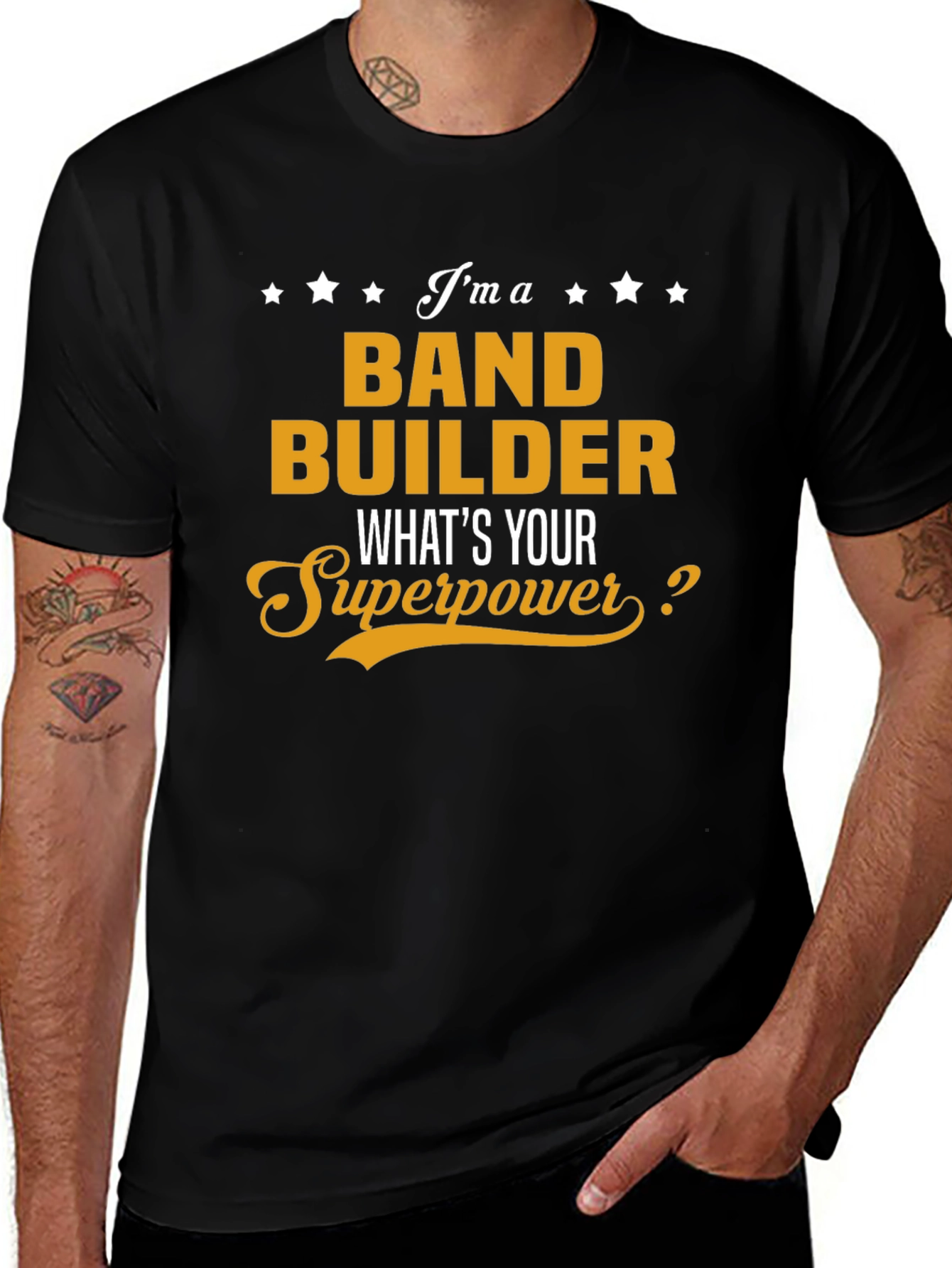 Band Builder Superpower Graphic T-Shirt