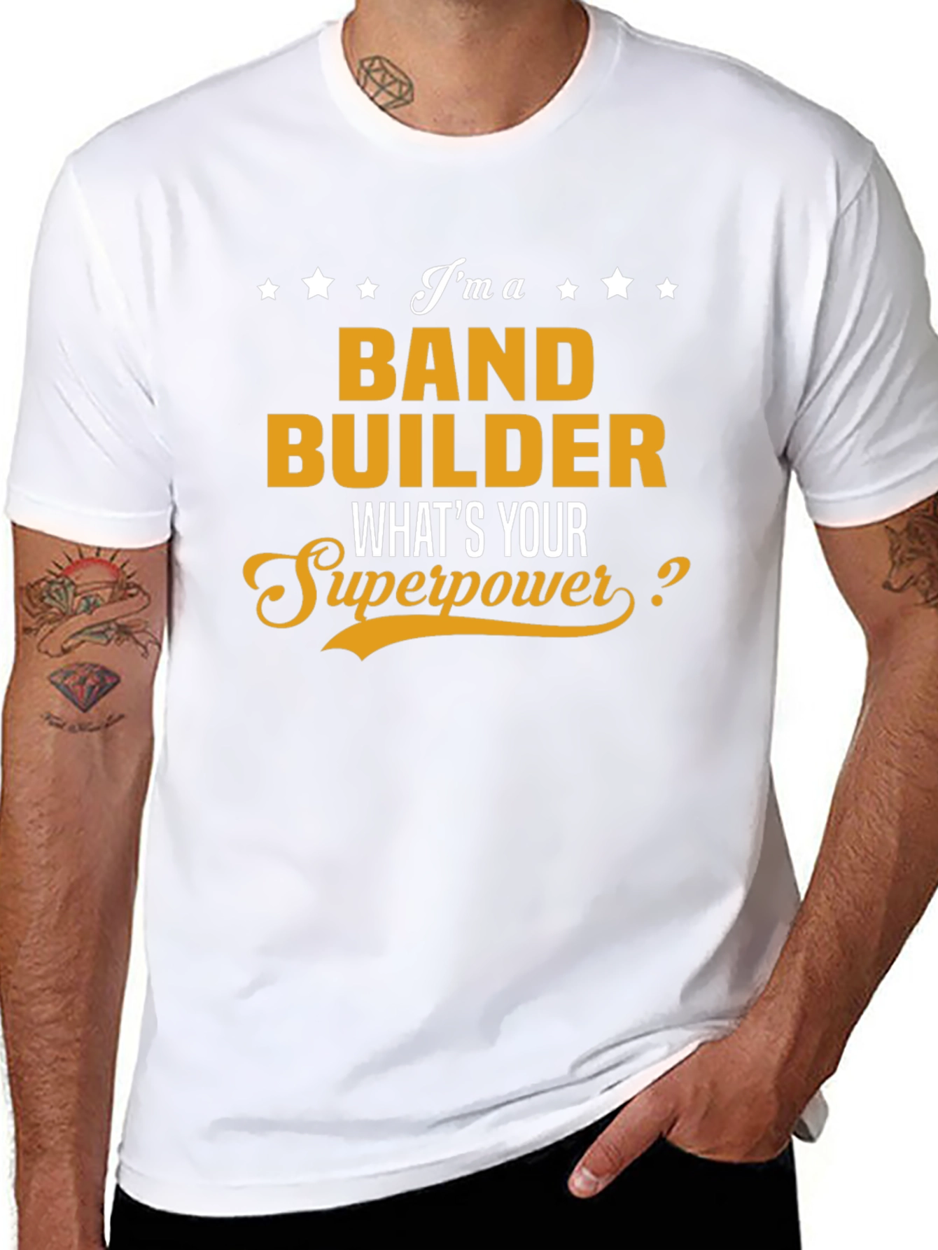 Band Builder Superpower Graphic T-Shirt