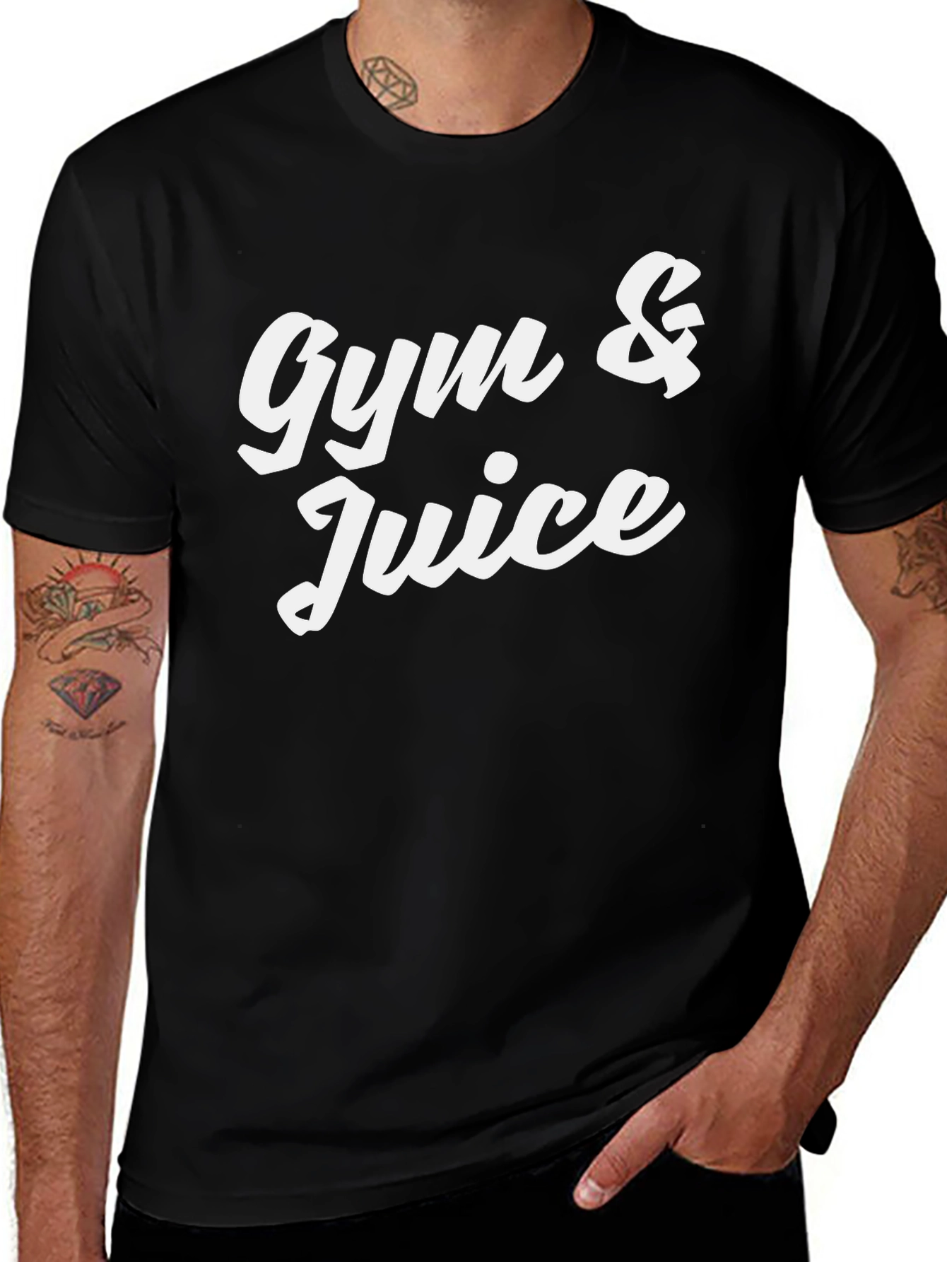 Gym & Juice T-Shirt - Black