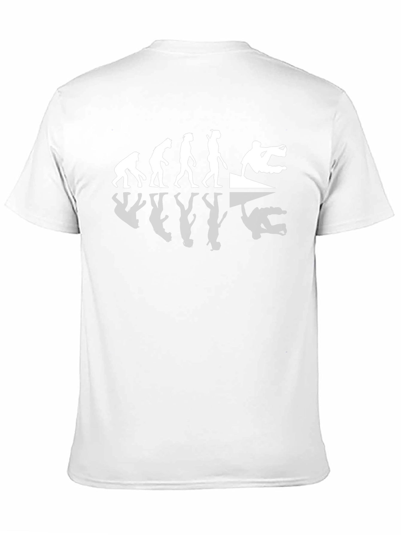 Evolution of Parkour Black T-Shirt