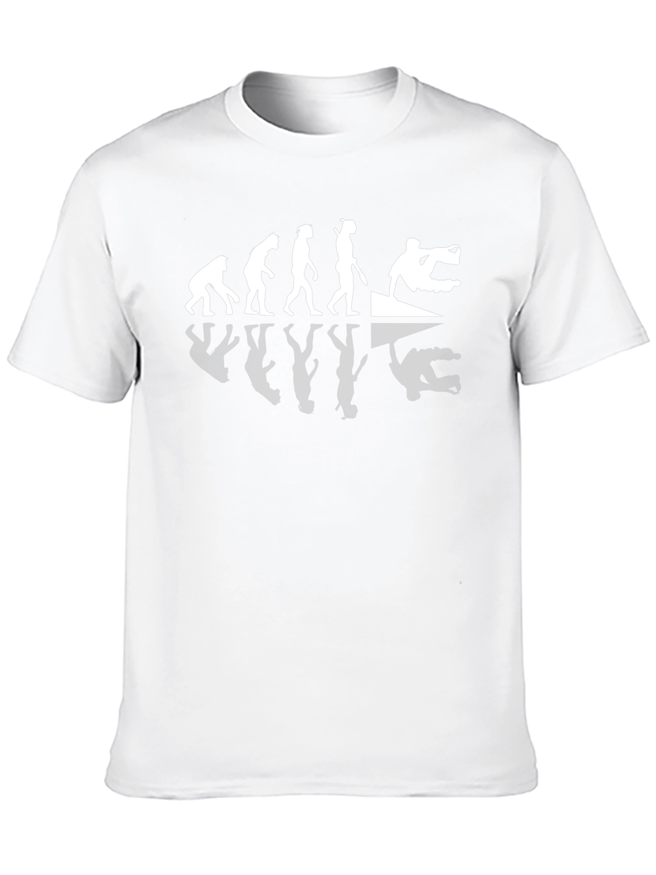 Evolution of Parkour Black T-Shirt