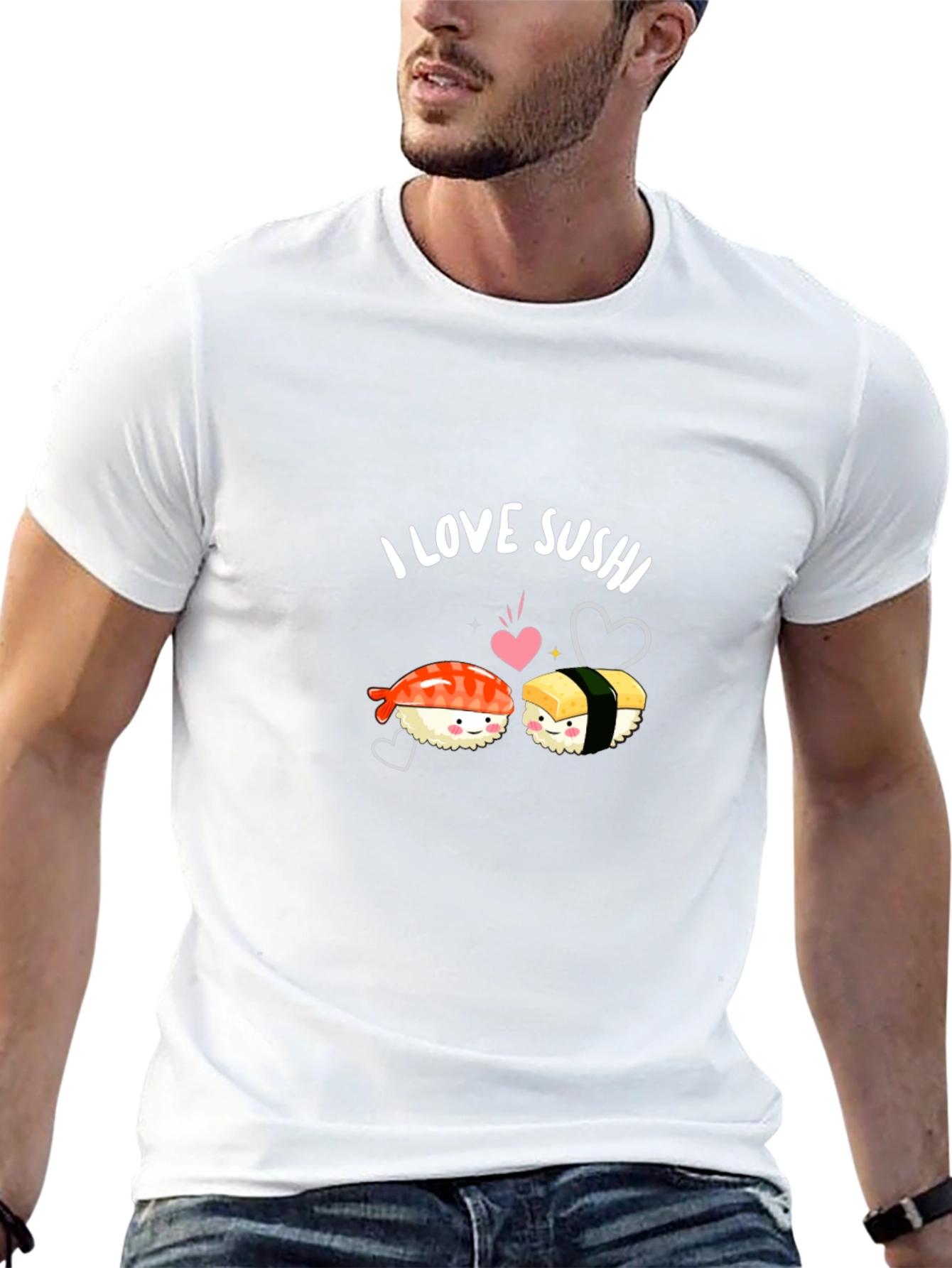 I Love Sushi Graphic Tee