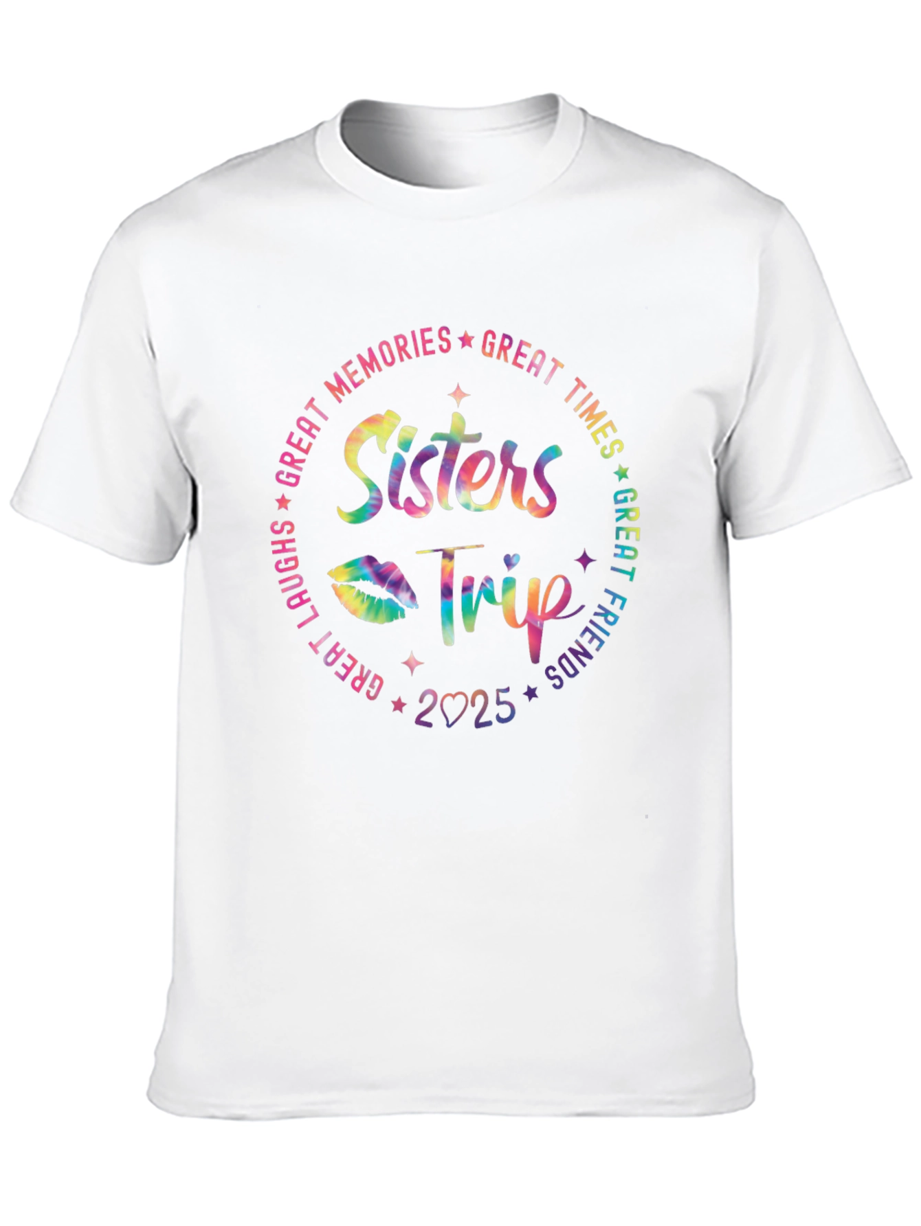 Sisters Trip 2025 T-Shirt - Great Memories Tee