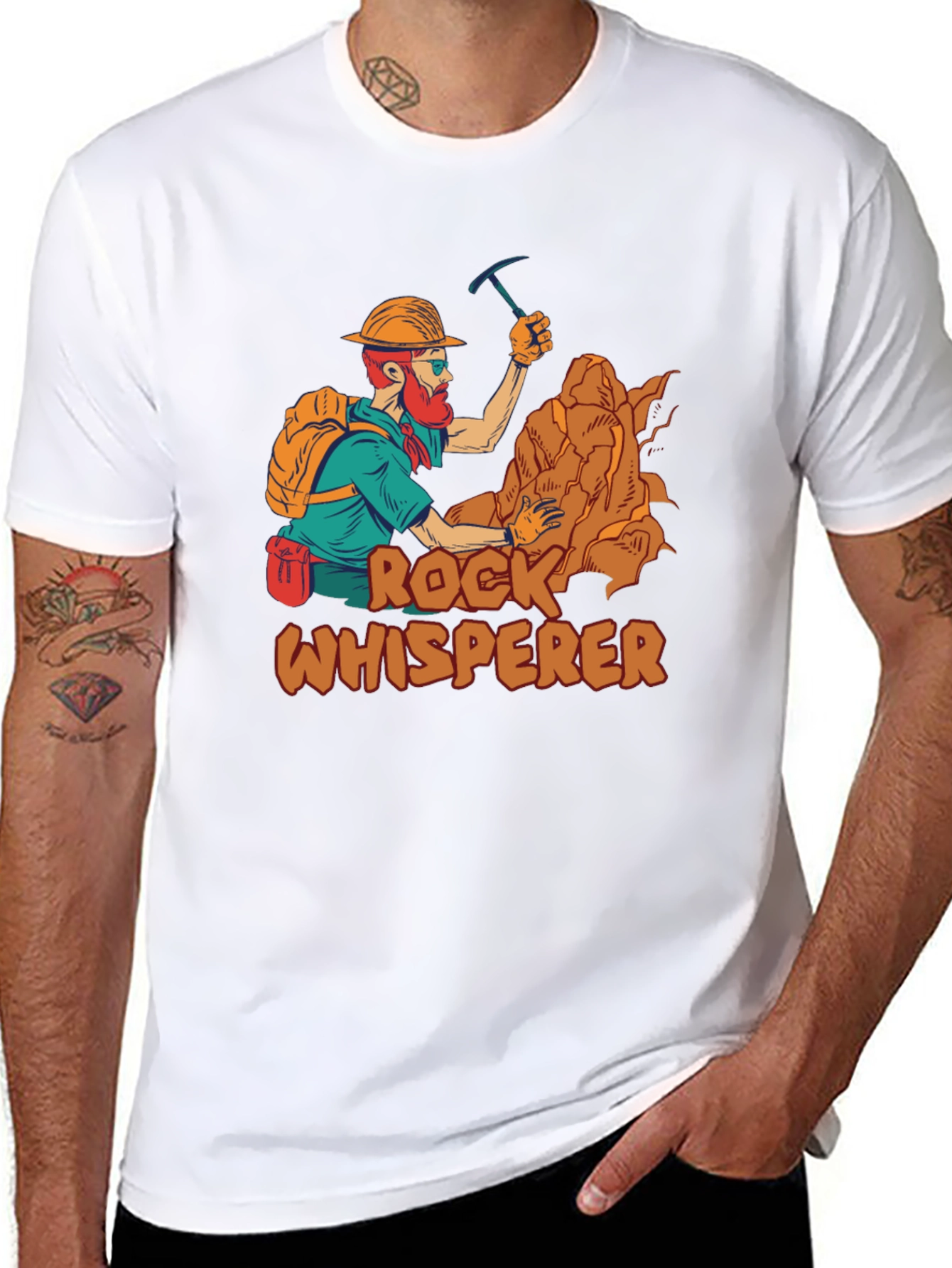 Rock Whisperer T-Shirt - Mineral Collector Geology Tee