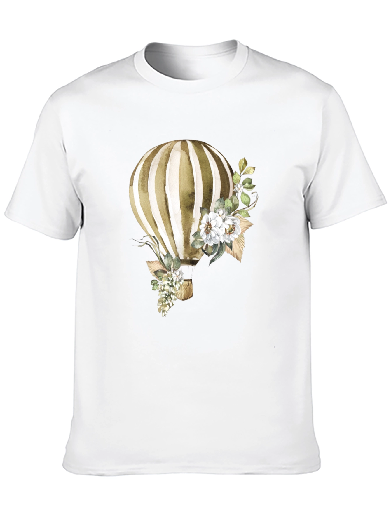 Balloon & Floral Graphic Tee