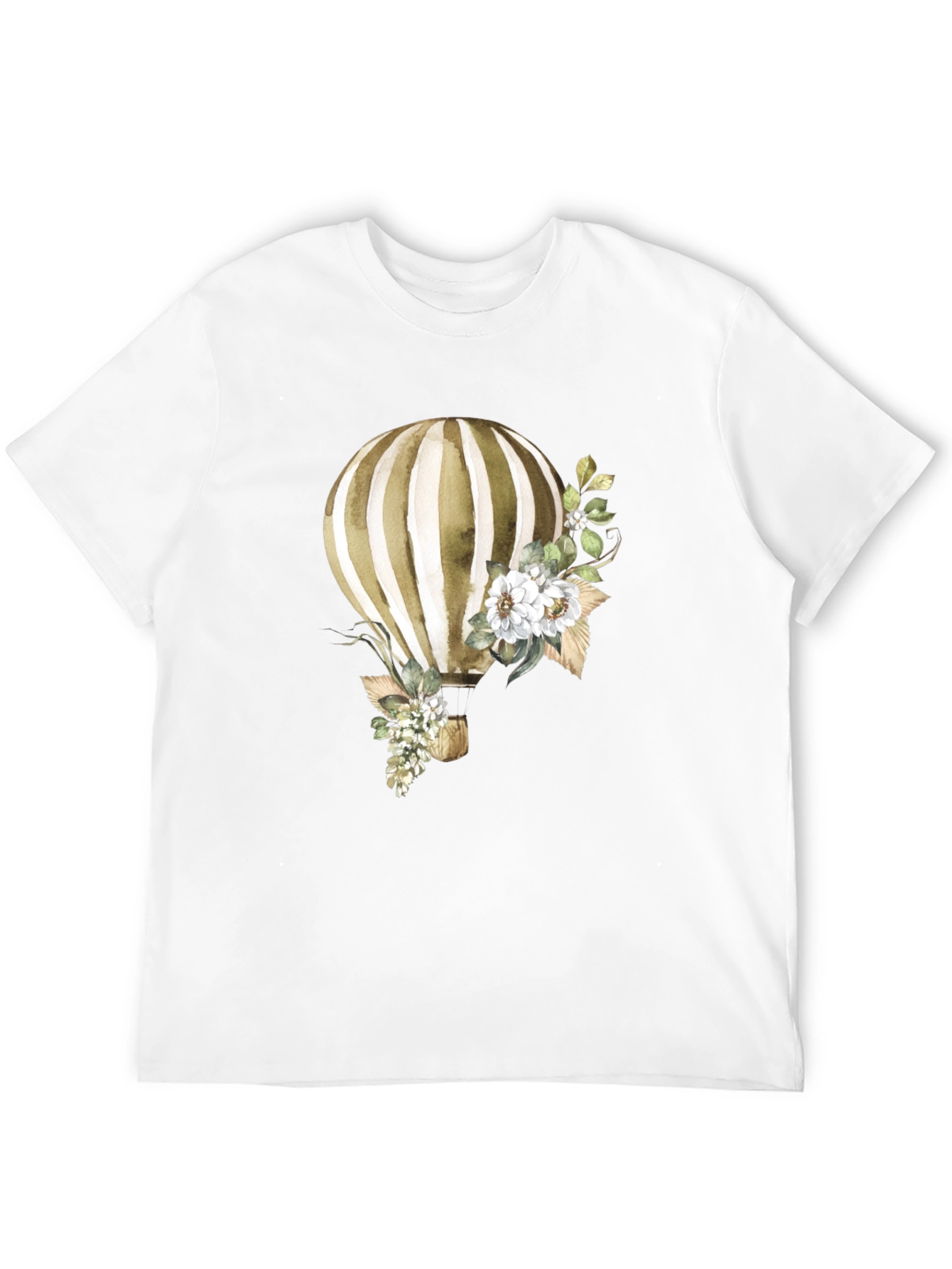 Balloon & Floral Graphic Tee