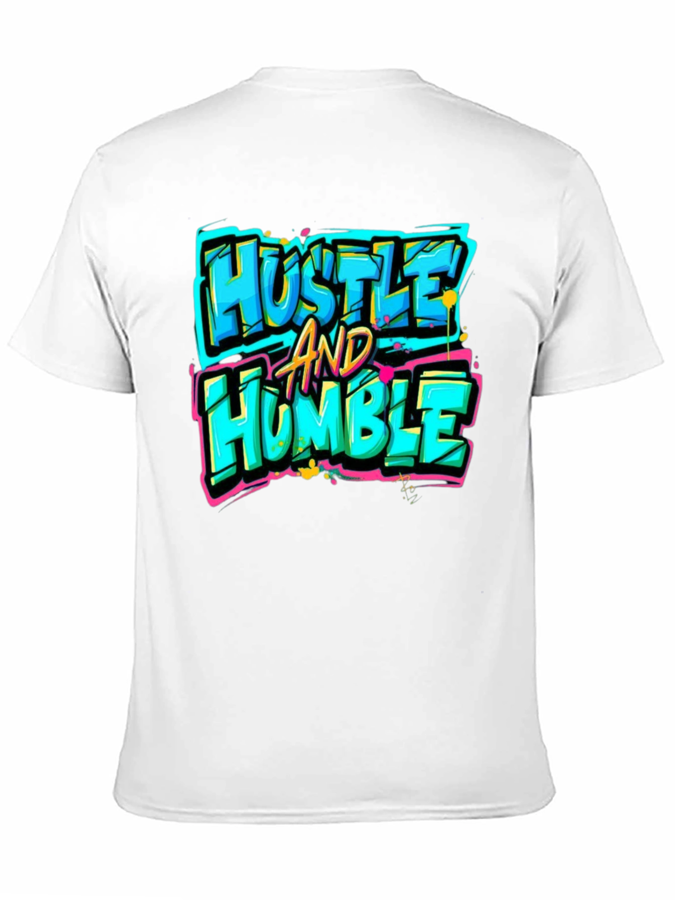 Hustle & Humble Graphic T-Shirt - Streetwear Style