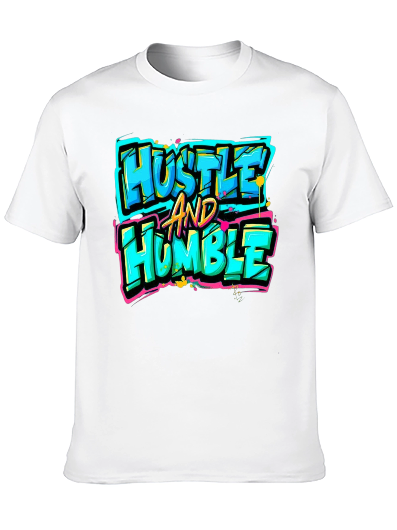 Hustle & Humble Graphic T-Shirt - Streetwear Style