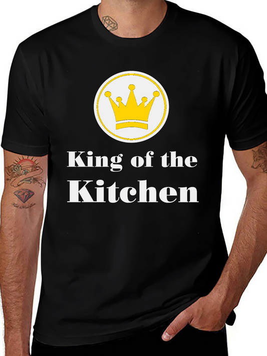 King of the Kitchen Graphic Tee - Chef Apparel