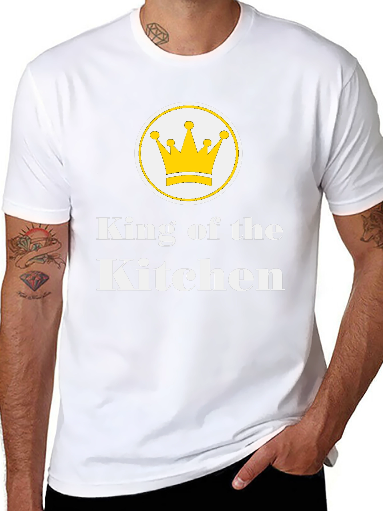 King of the Kitchen Graphic Tee - Chef Apparel