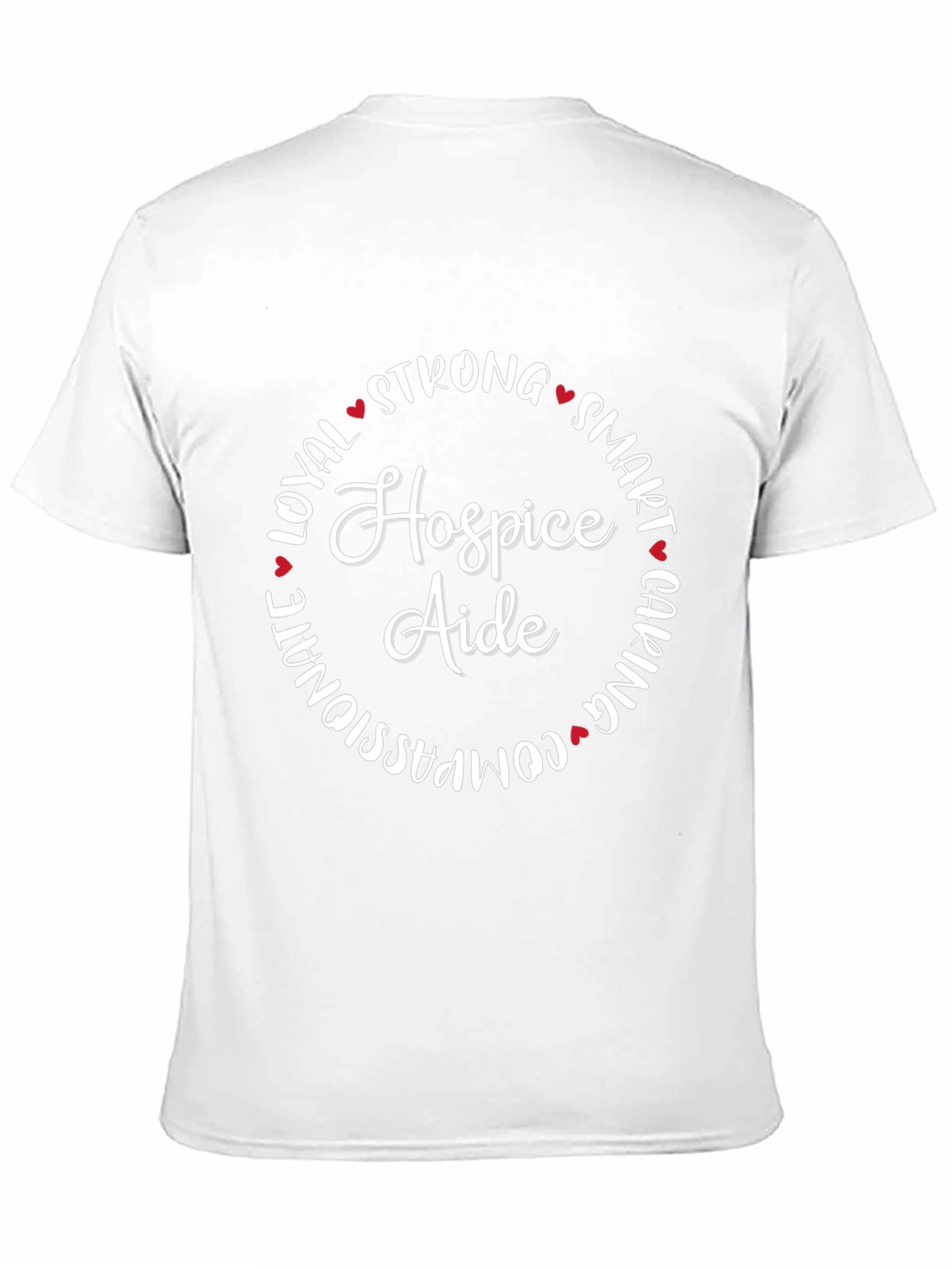Hospice Aide Strong Heart T-Shirt