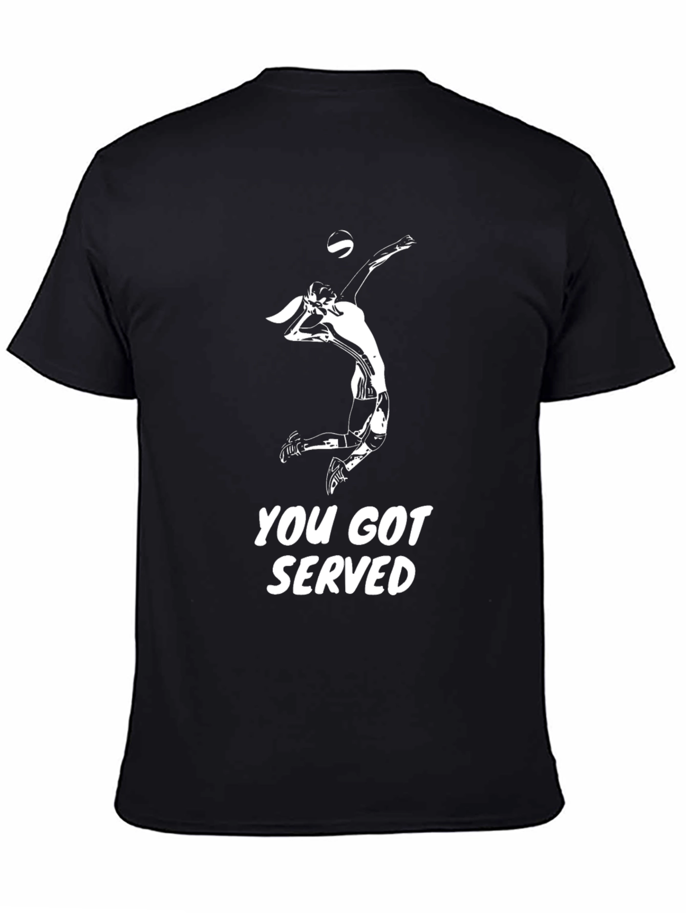 Volleyball Serve T-Shirt - You Got Served!
