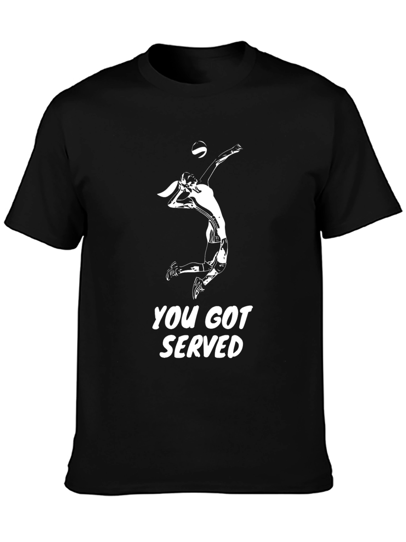 Volleyball Serve T-Shirt - You Got Served!