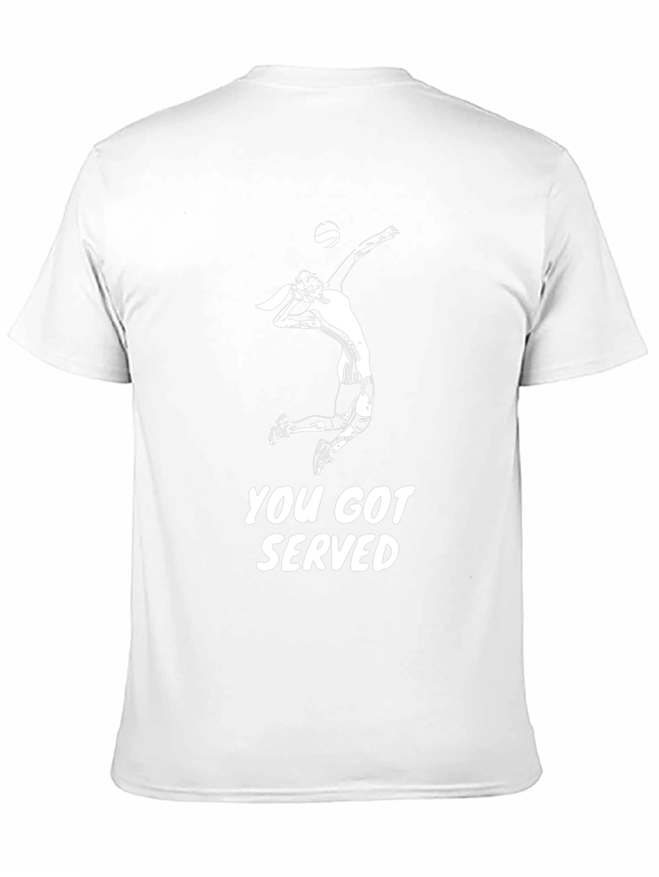 Volleyball Serve T-Shirt - You Got Served!