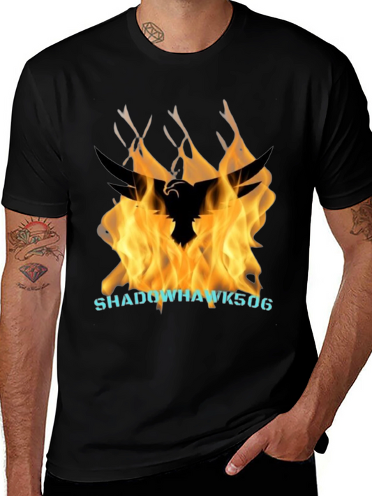 Fiery Shadowhawk Graphic Tee