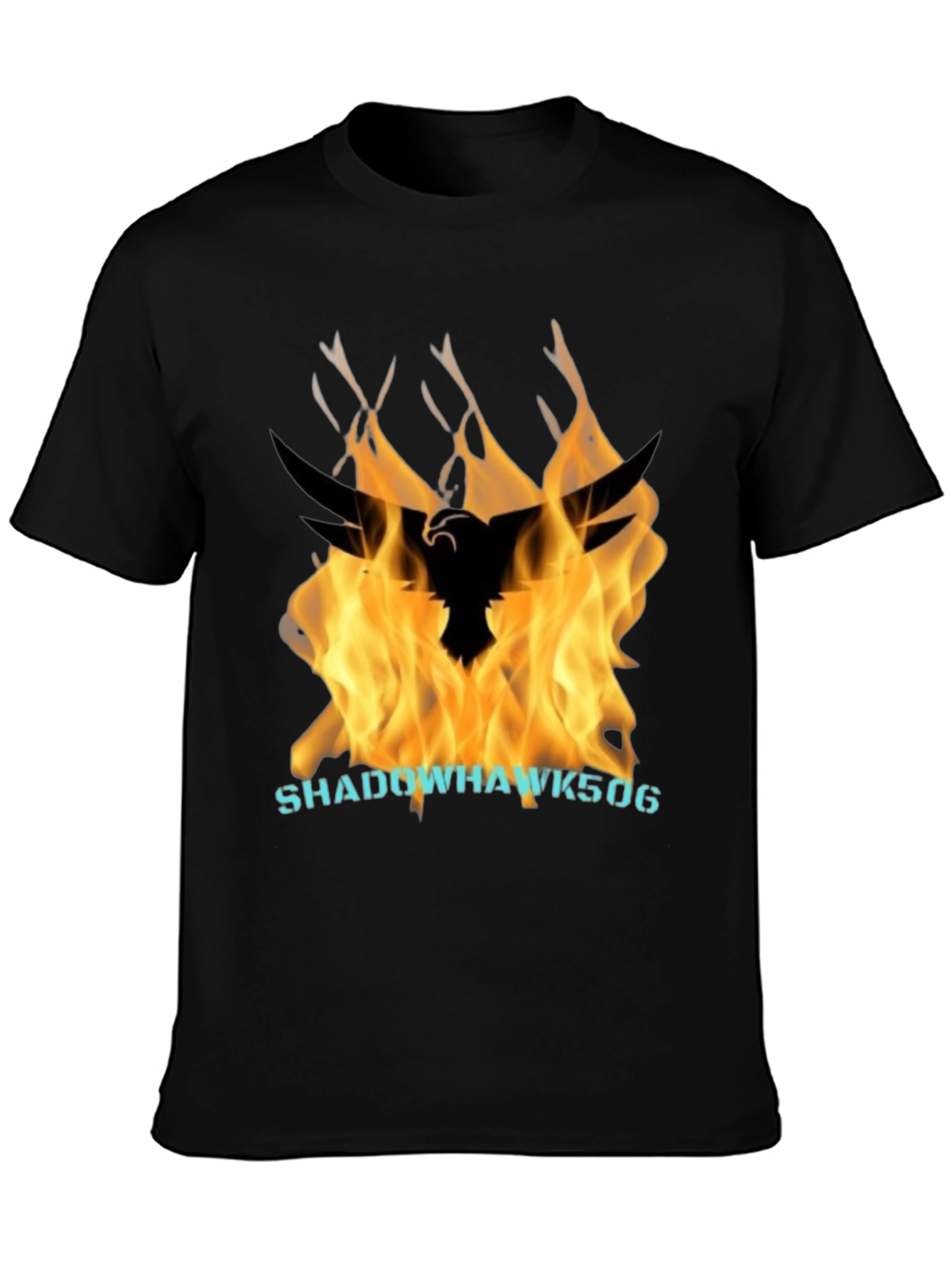 Fiery Shadowhawk Graphic Tee