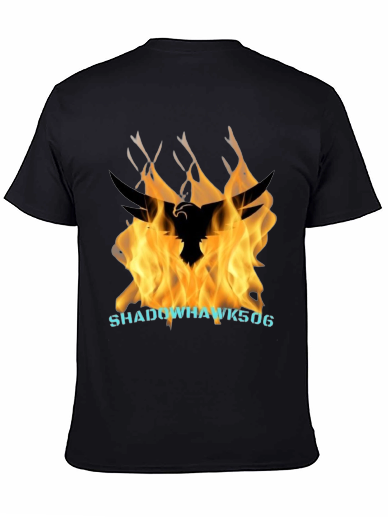Fiery Shadowhawk Graphic Tee