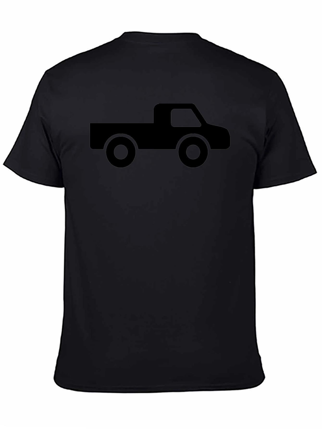 Black Truck Graphic Tee - Classic Style