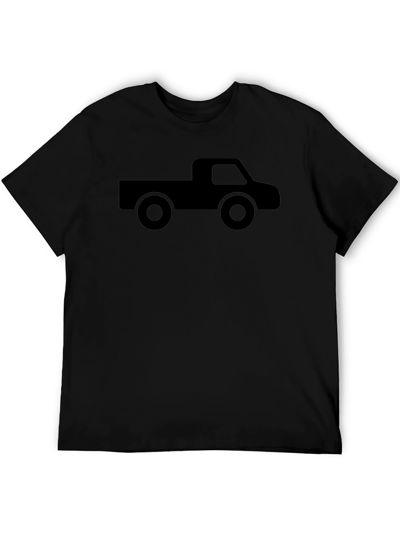 Black Truck Graphic Tee - Classic Style