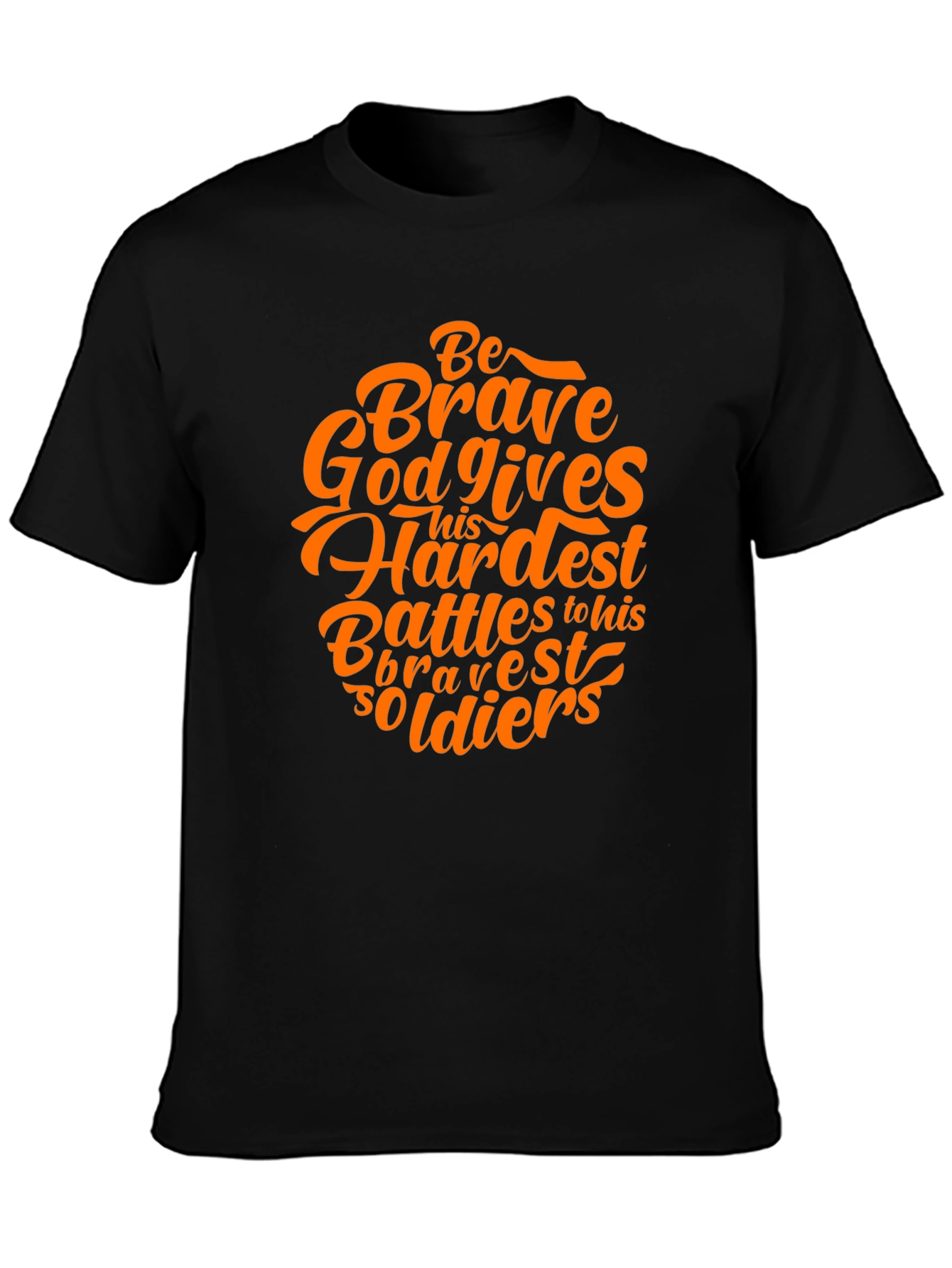 Be Brave Graphic Print Tee