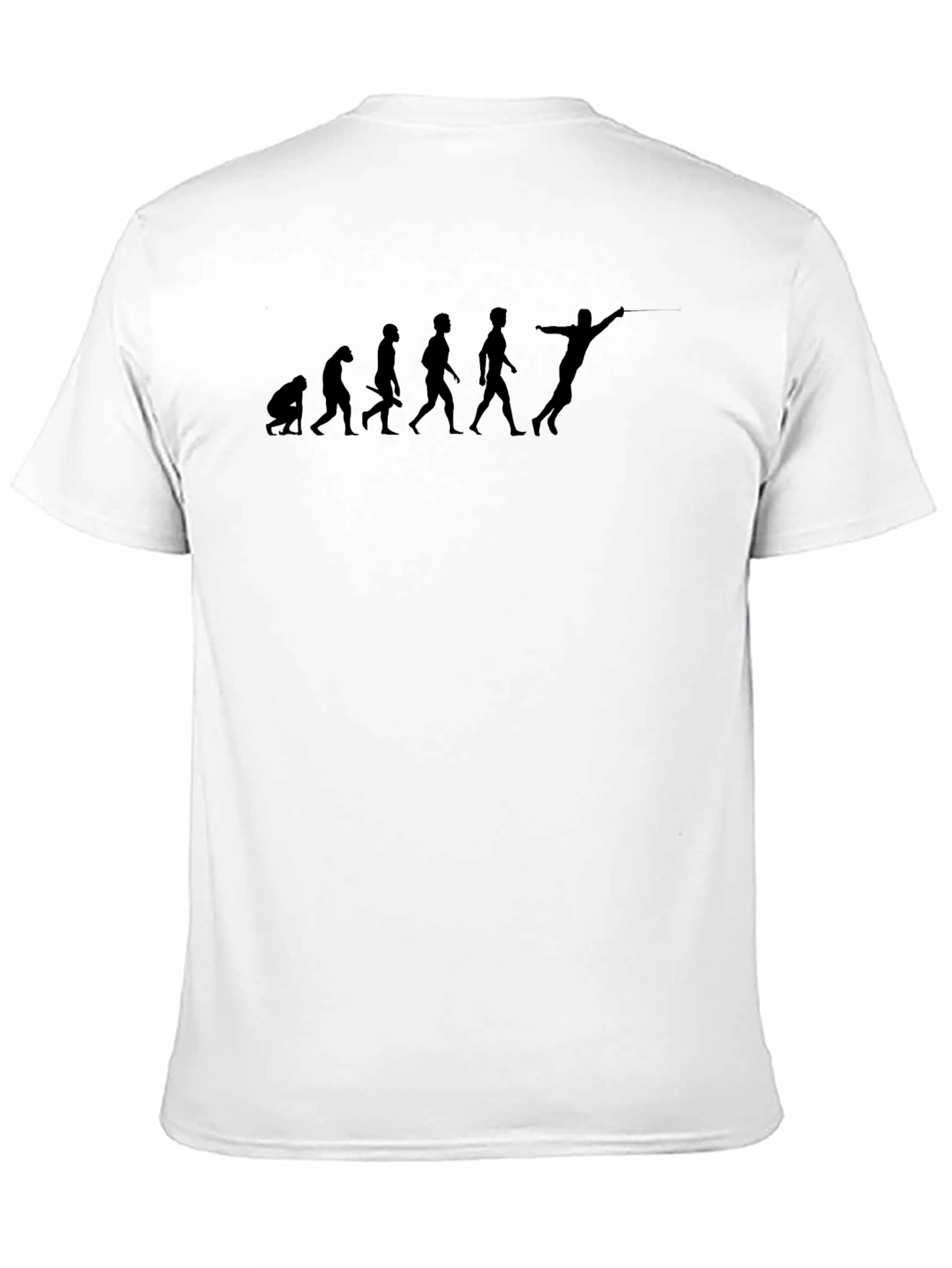 Evolution of Fencing T-Shirt - Black