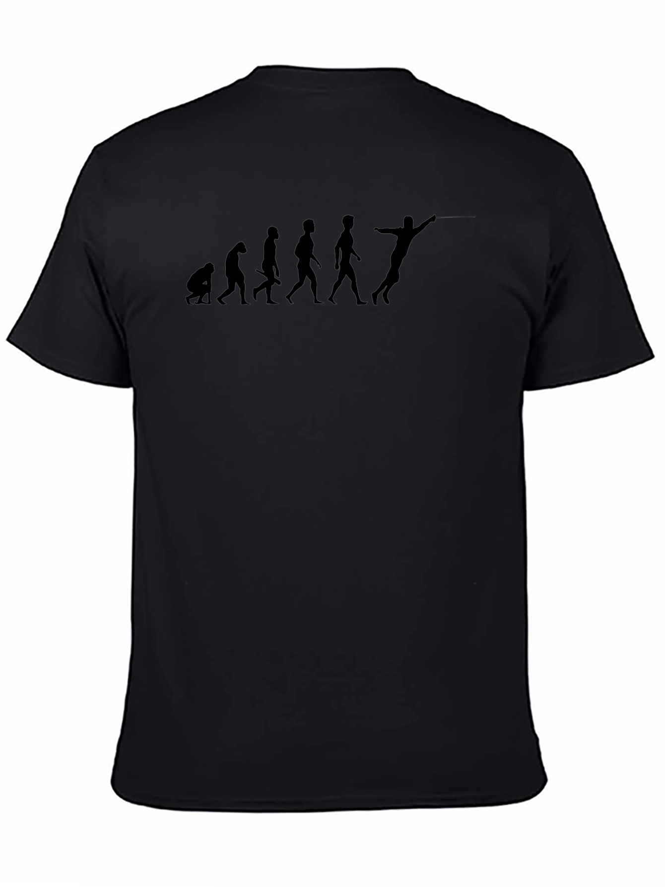 Evolution of Fencing T-Shirt - Black