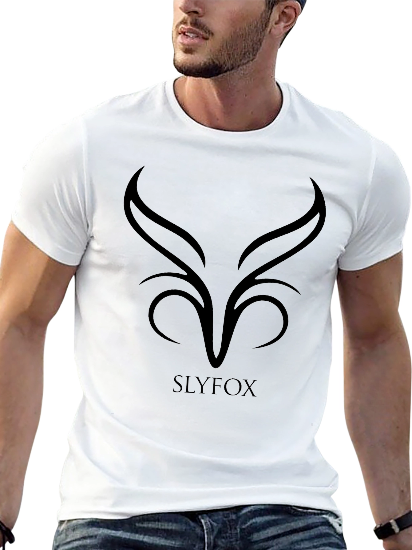 Slyfox Graphic Tee - Modern Minimalist Design