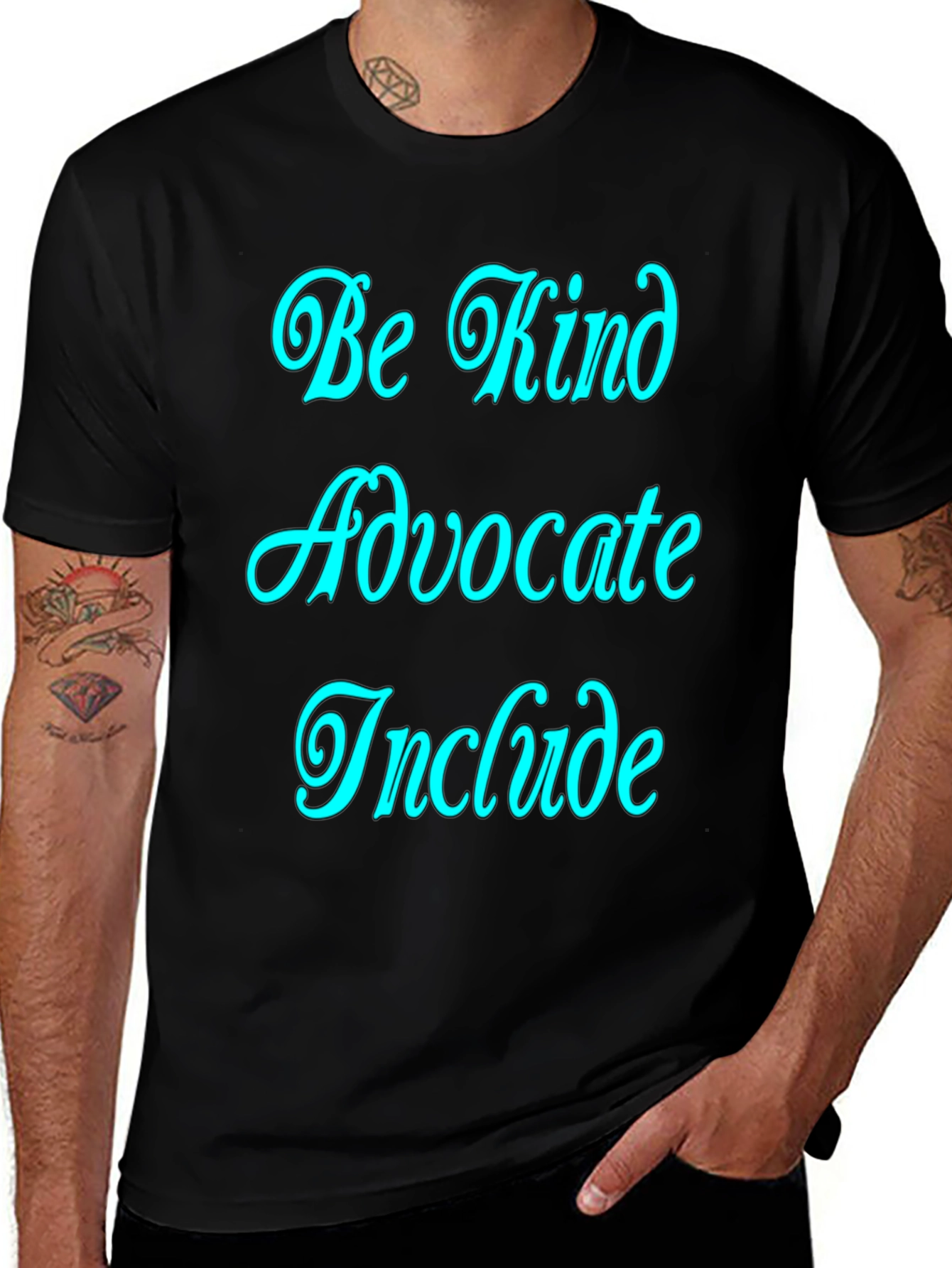 Be Kind Advocate Include Graphic Tee