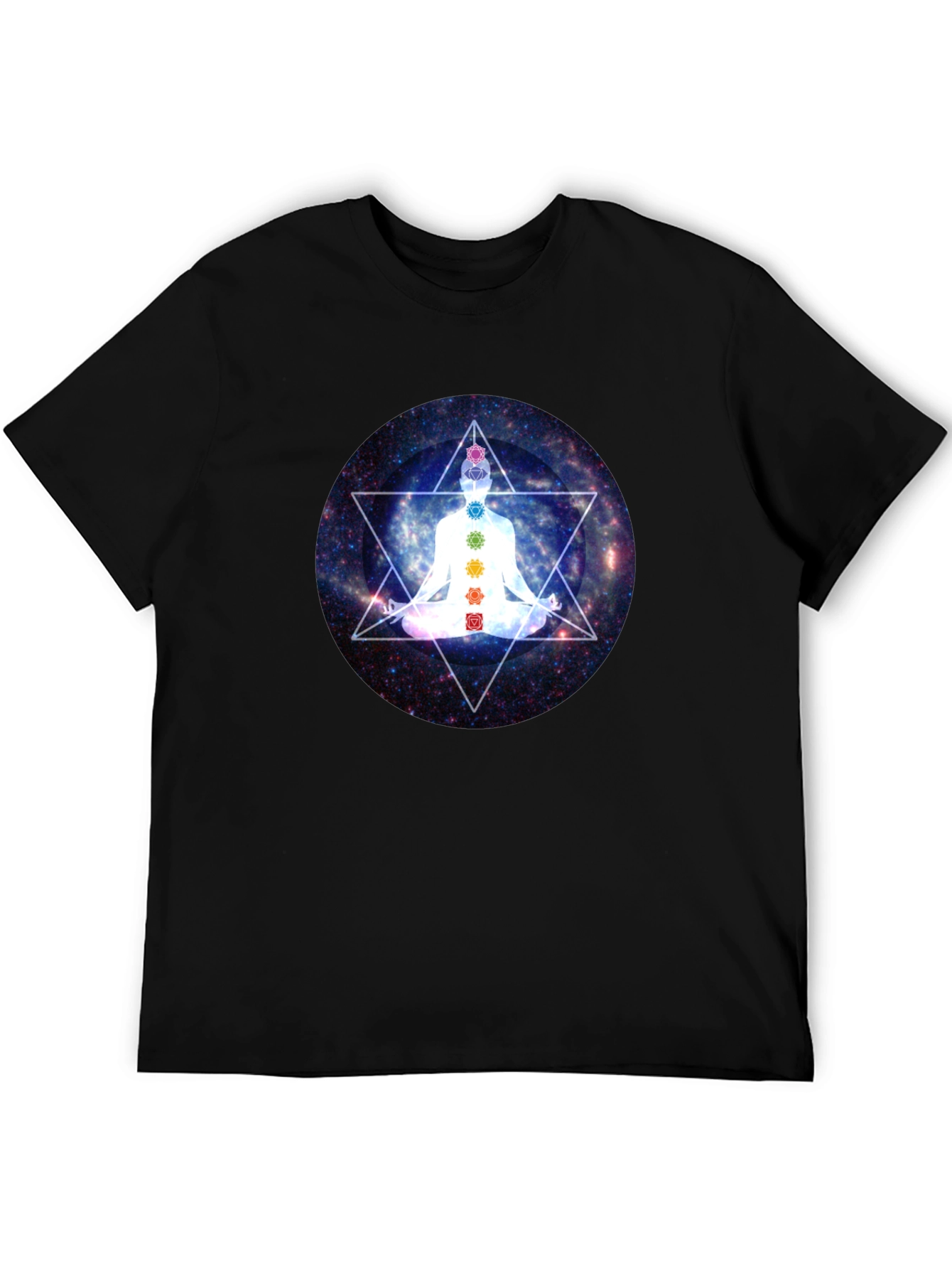 Chakra Meditation Graphic T-Shirt