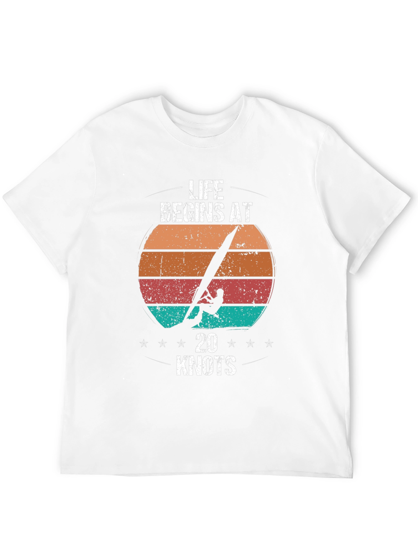 Life Begins At 20 Knots T-Shirt