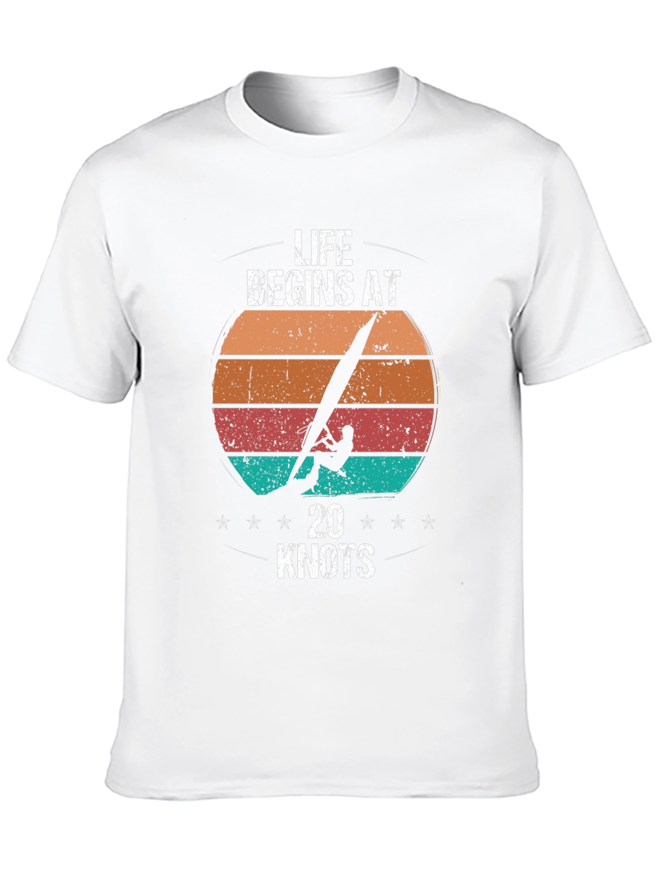 Life Begins At 20 Knots T-Shirt