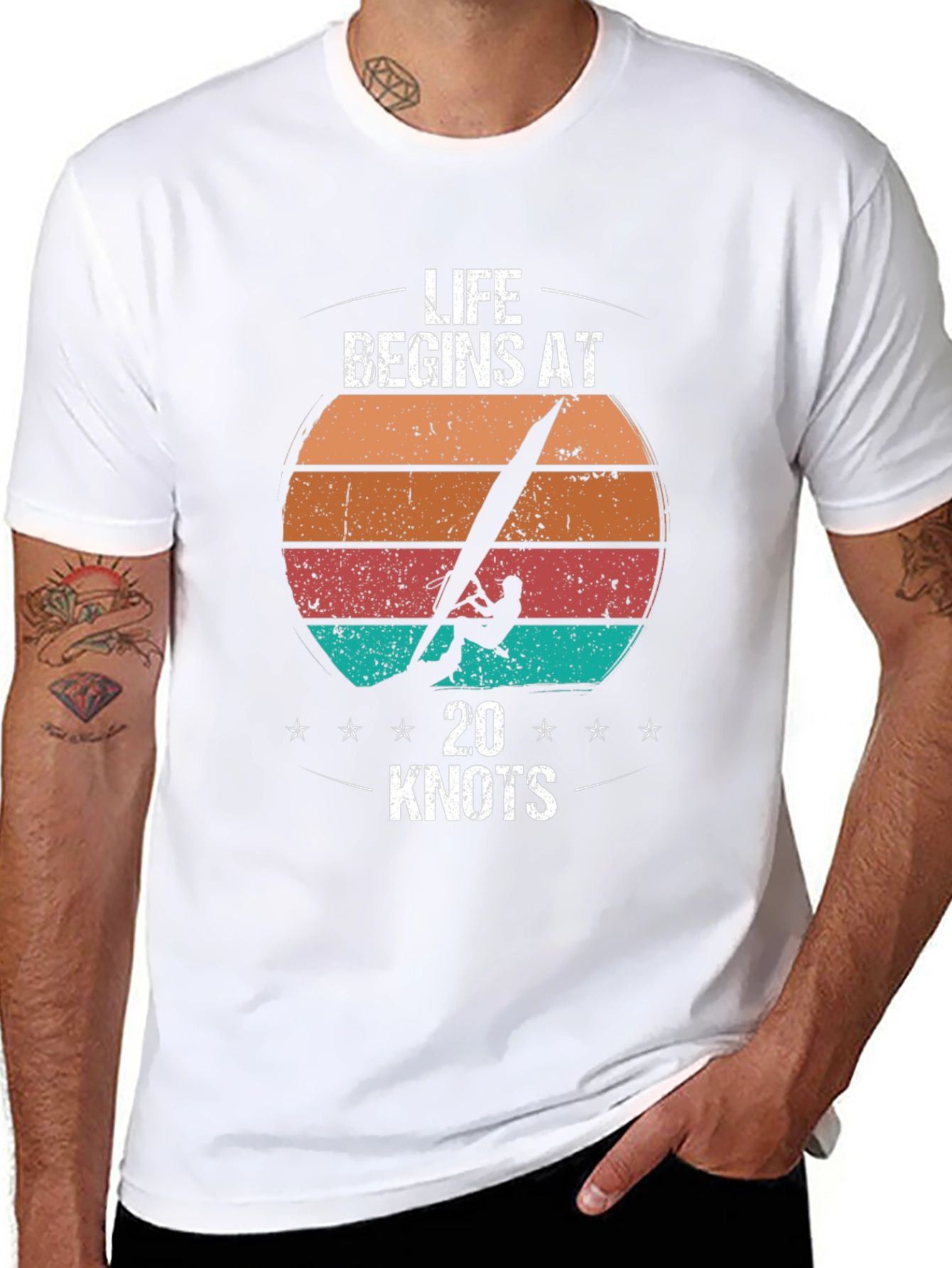 Life Begins At 20 Knots T-Shirt