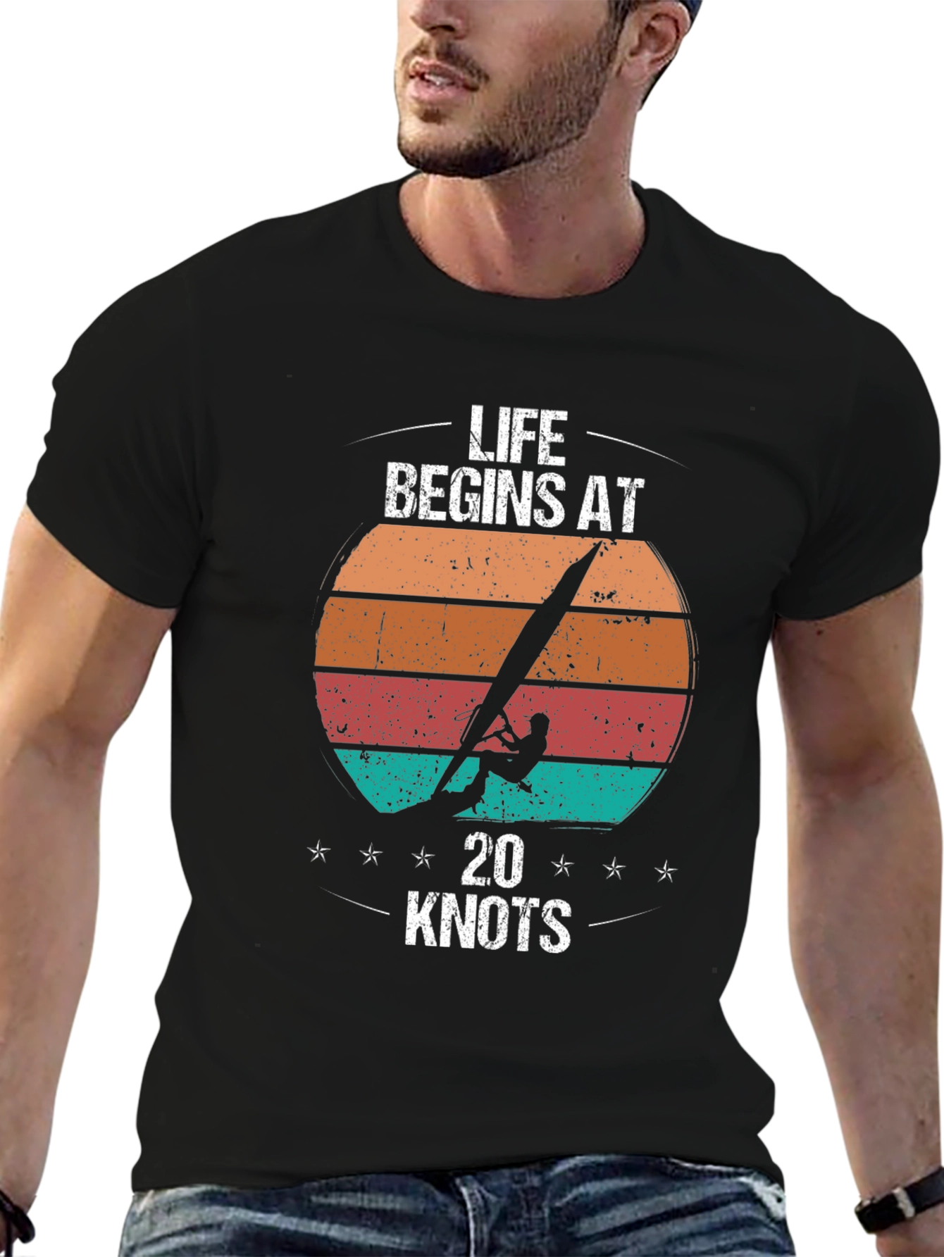 Life Begins At 20 Knots T-Shirt