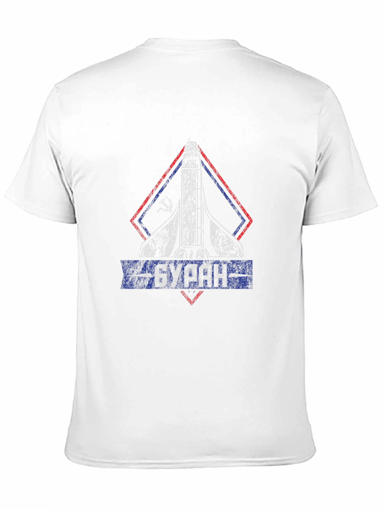 Soviet Shuttle Buran Graphic T-Shirt