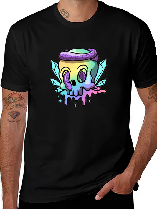 Skull & Snake Graphic Tee