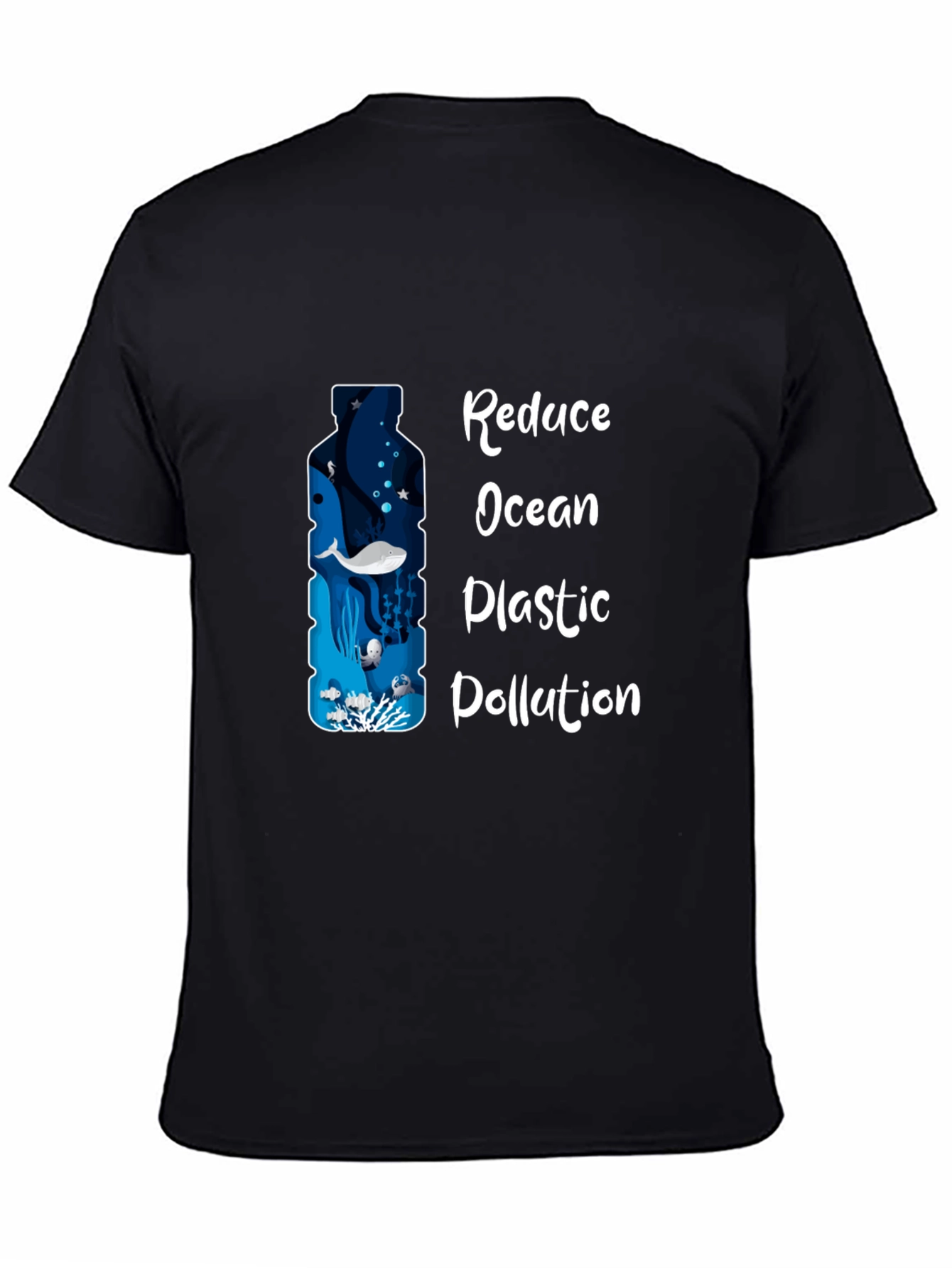 Reduce Ocean Plastic Pollution Graphic Tee