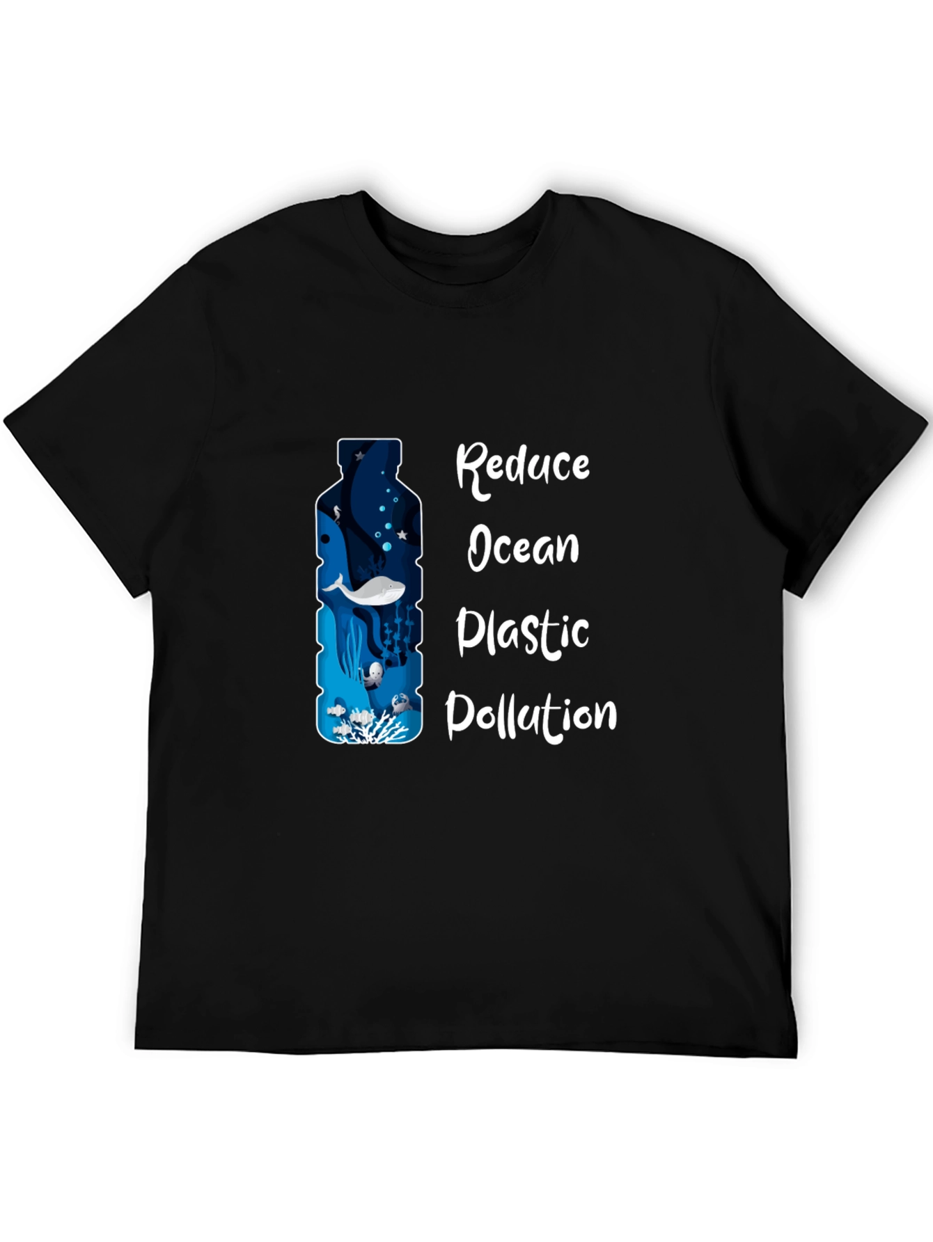 Reduce Ocean Plastic Pollution Graphic Tee