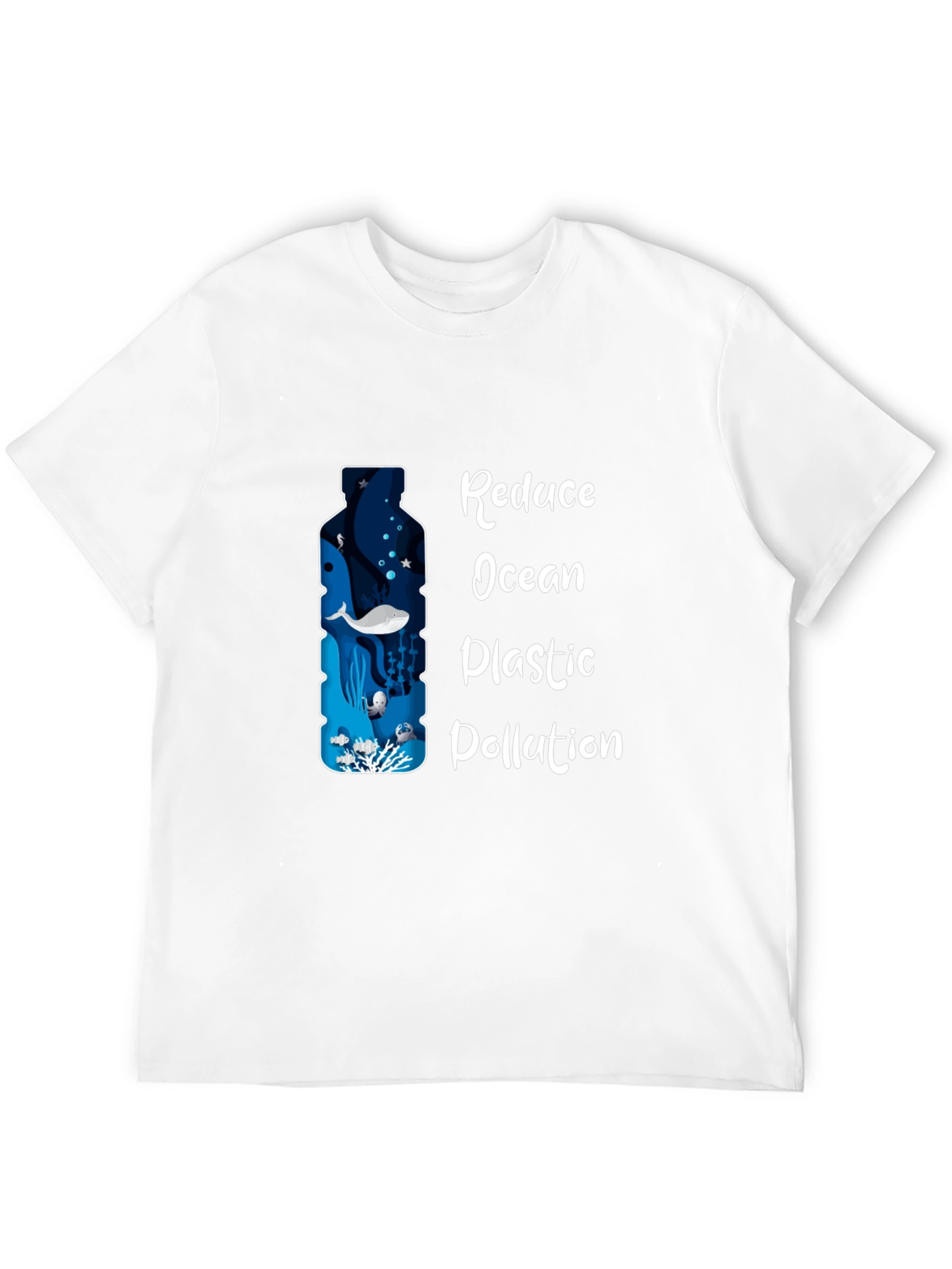 Reduce Ocean Plastic Pollution Graphic Tee