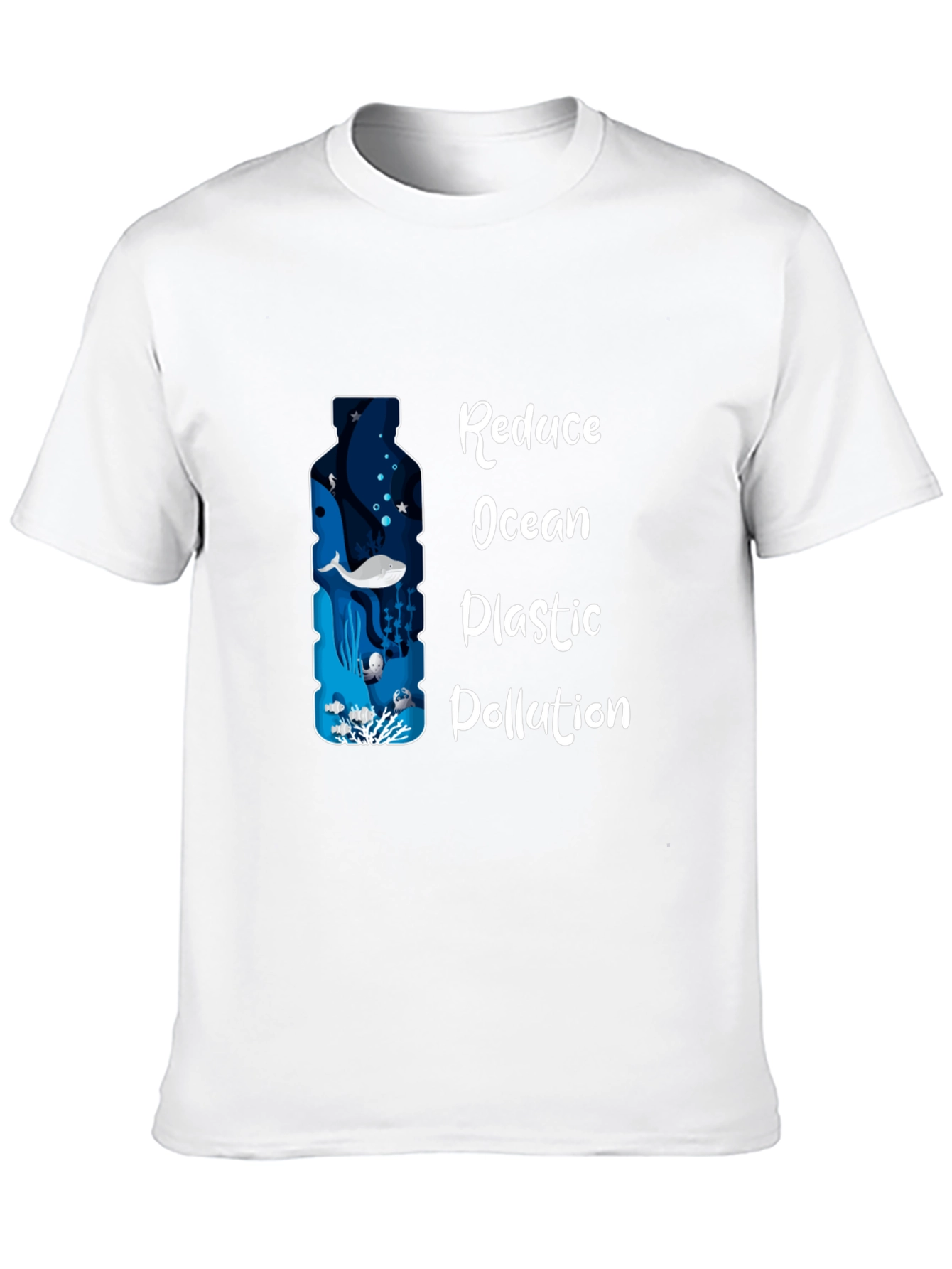 Reduce Ocean Plastic Pollution Graphic Tee