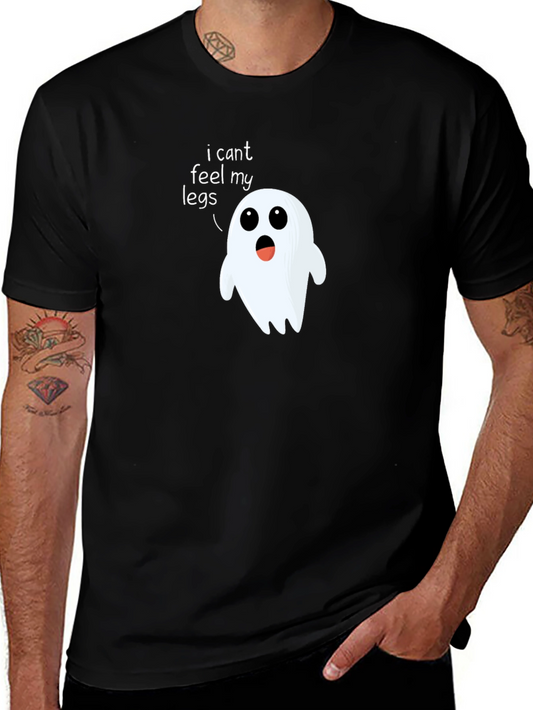 Funny Ghost Legs Graphic T-Shirt