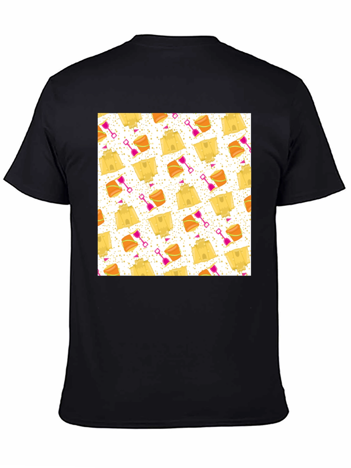 Beach Time Pattern T-Shirt