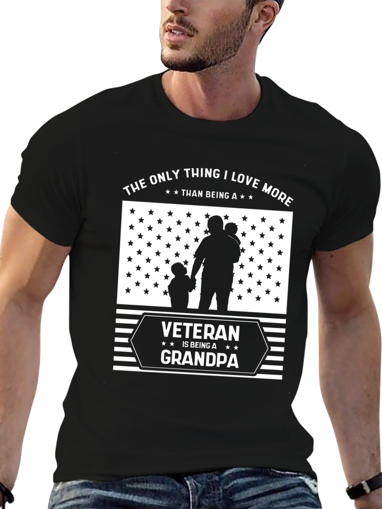 Veteran Grandpa T-Shirt - Gift for Grandpa