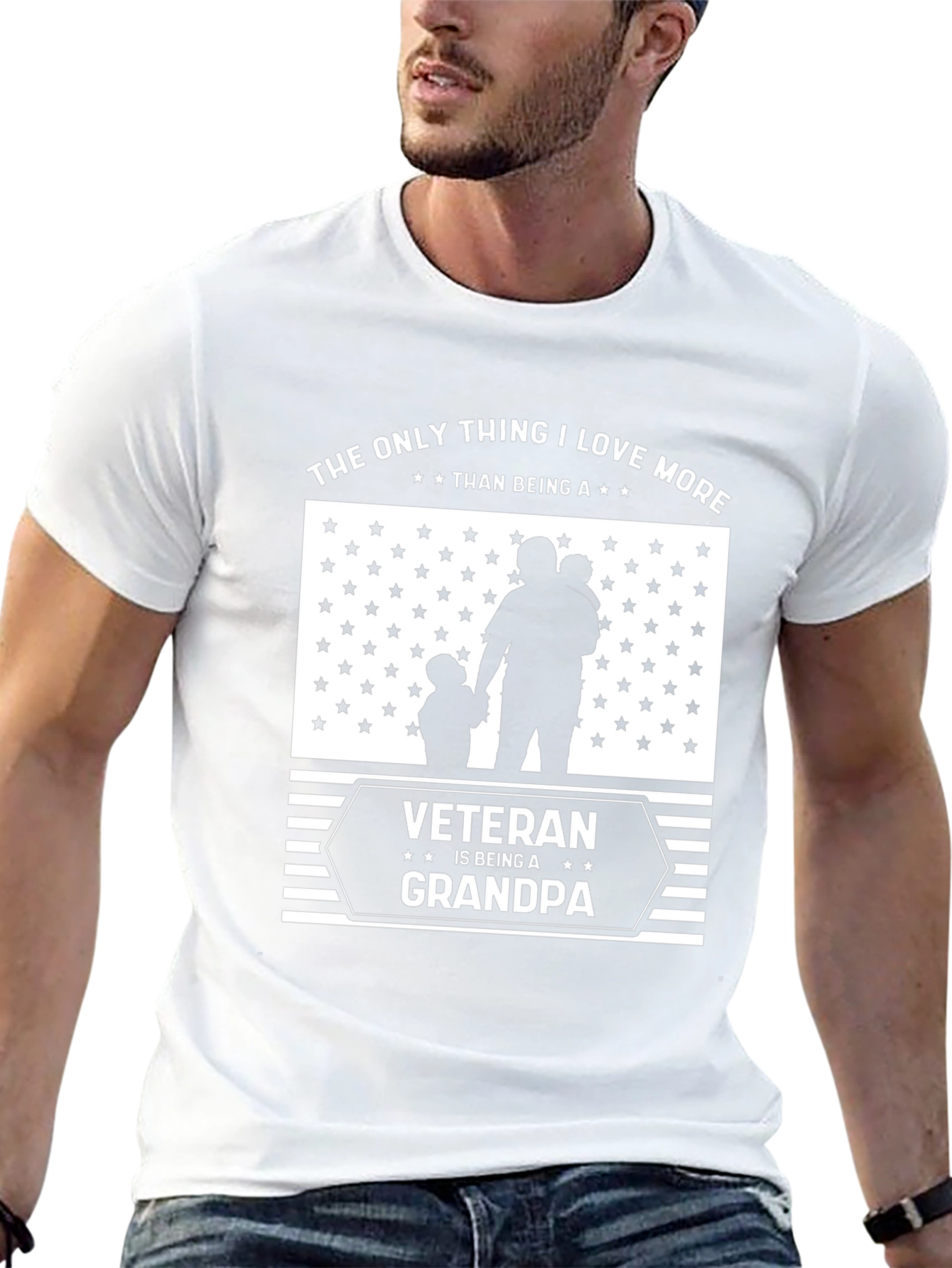 Veteran Grandpa T-Shirt - Gift for Grandpa