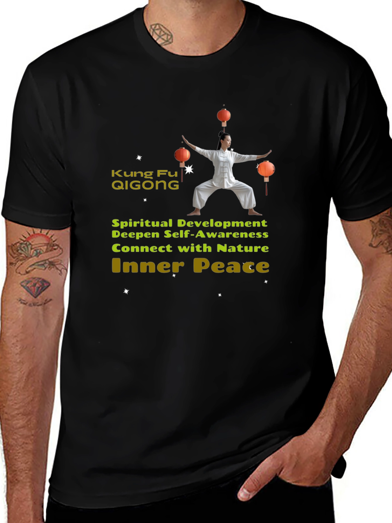 Kung Fu Qigong Spiritual Development T-Shirt