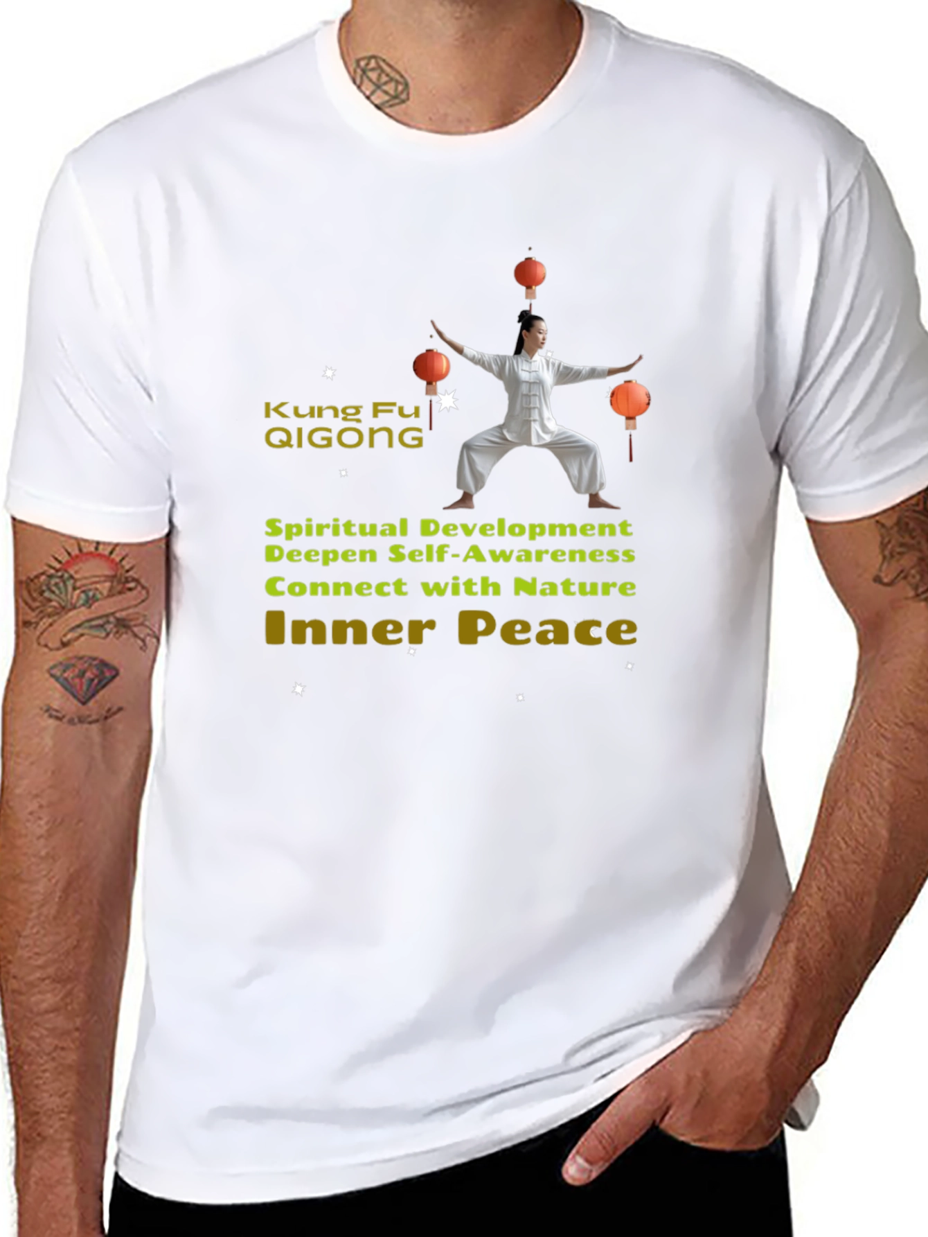 Kung Fu Qigong Spiritual Development T-Shirt