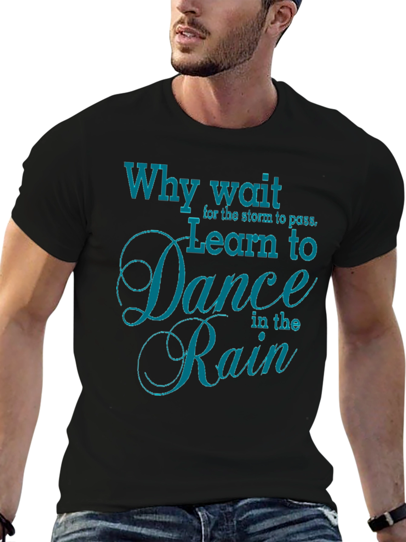 Learn to Dance in the Rain Graphic Tee