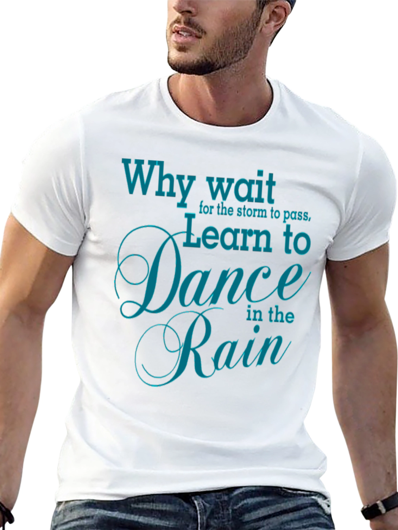 Learn to Dance in the Rain Graphic Tee