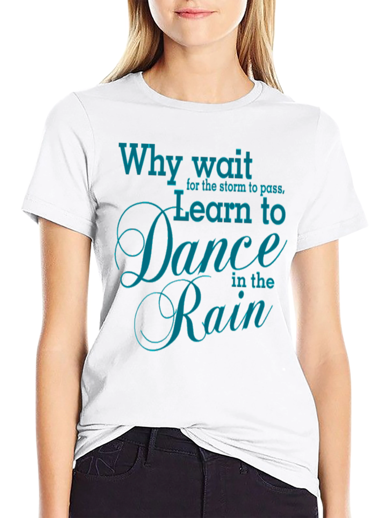 Learn to Dance in the Rain Graphic Tee