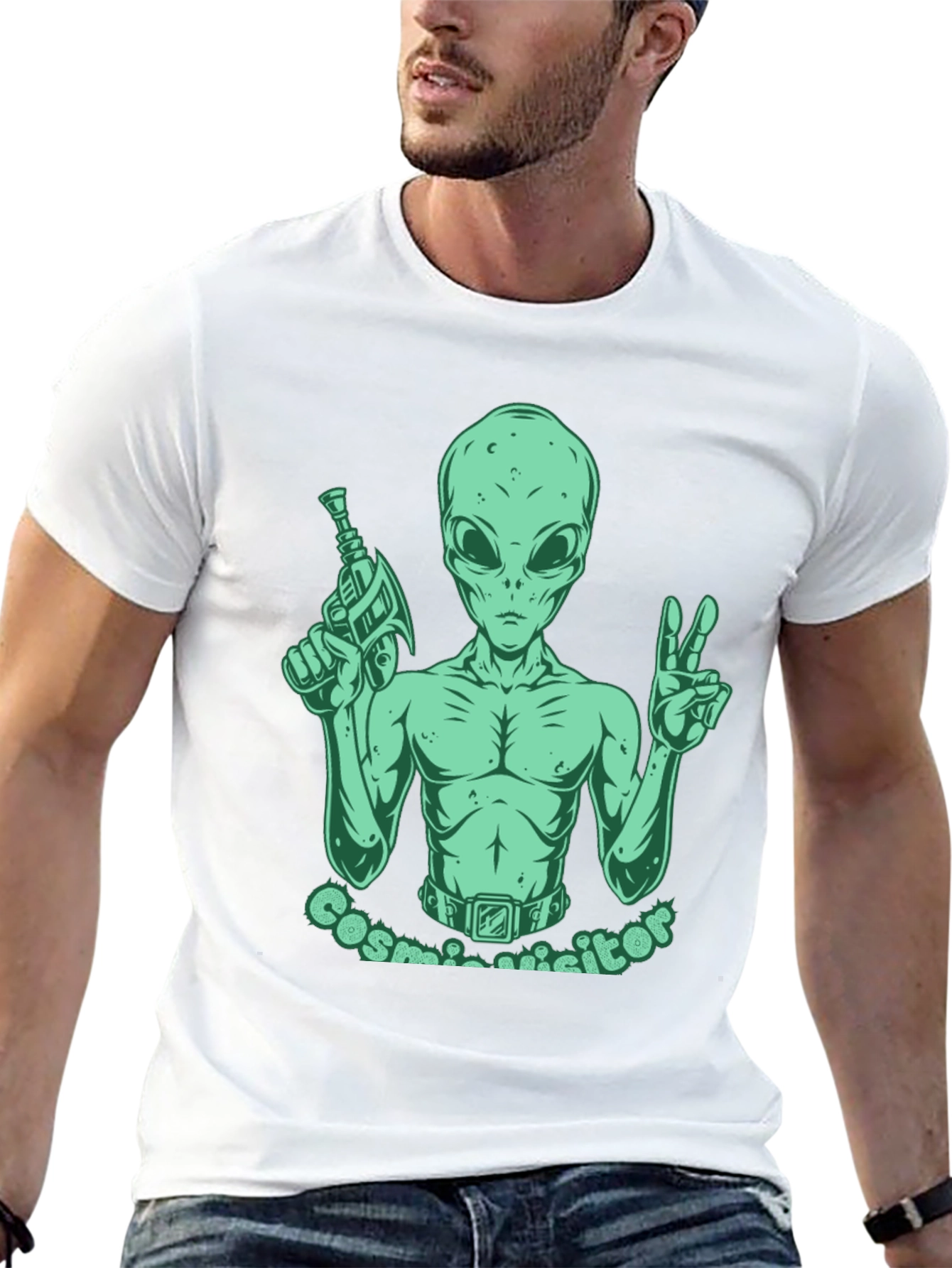Cosmic Visitor Graphic Tee